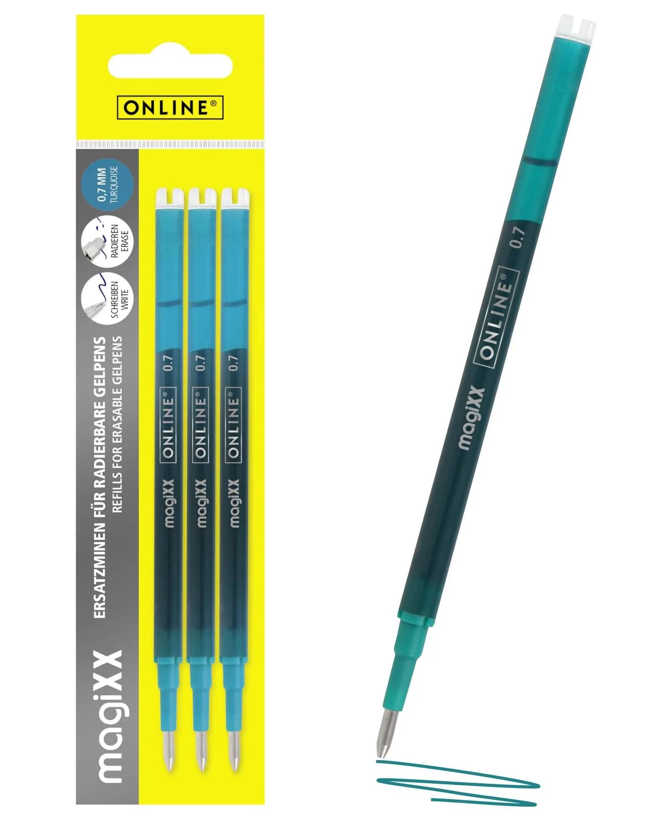 Online täitevärvimine: 3x radiaalmine 0,7 mm kirjutamiseks