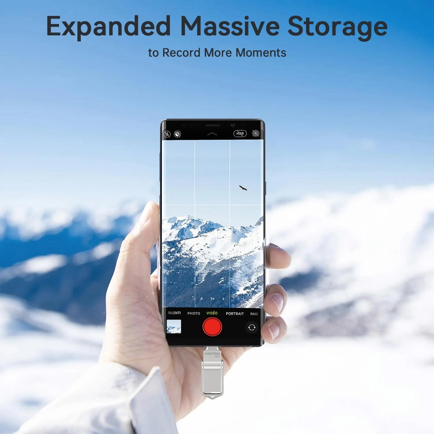 KOOTION vastupidav 256GB USB-C mälupulk – kiire andmesalvestus – pilt 8
