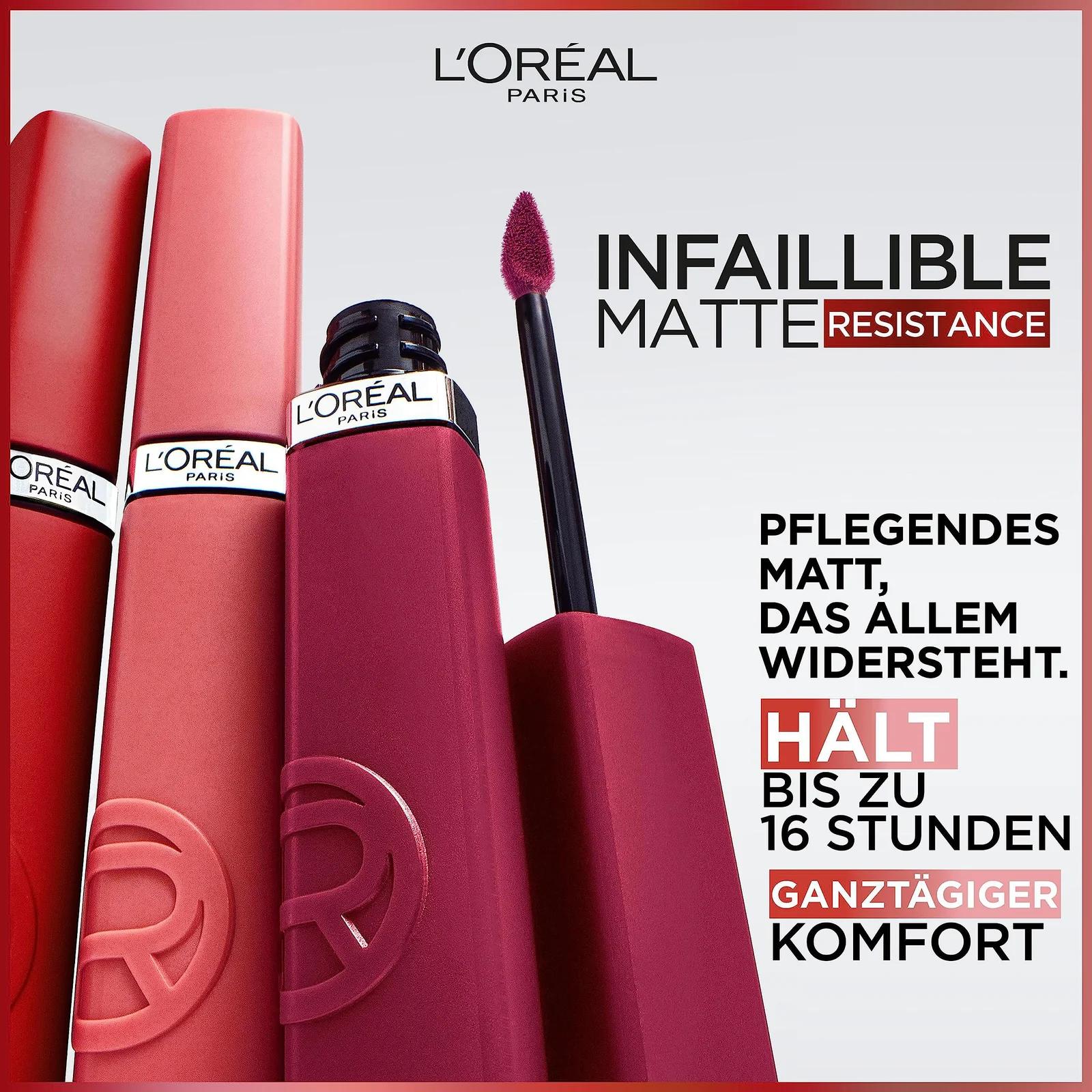 L’Oreal Paris matistav huulepulk – püsiv värv ja mugavus – kasutusnäide
