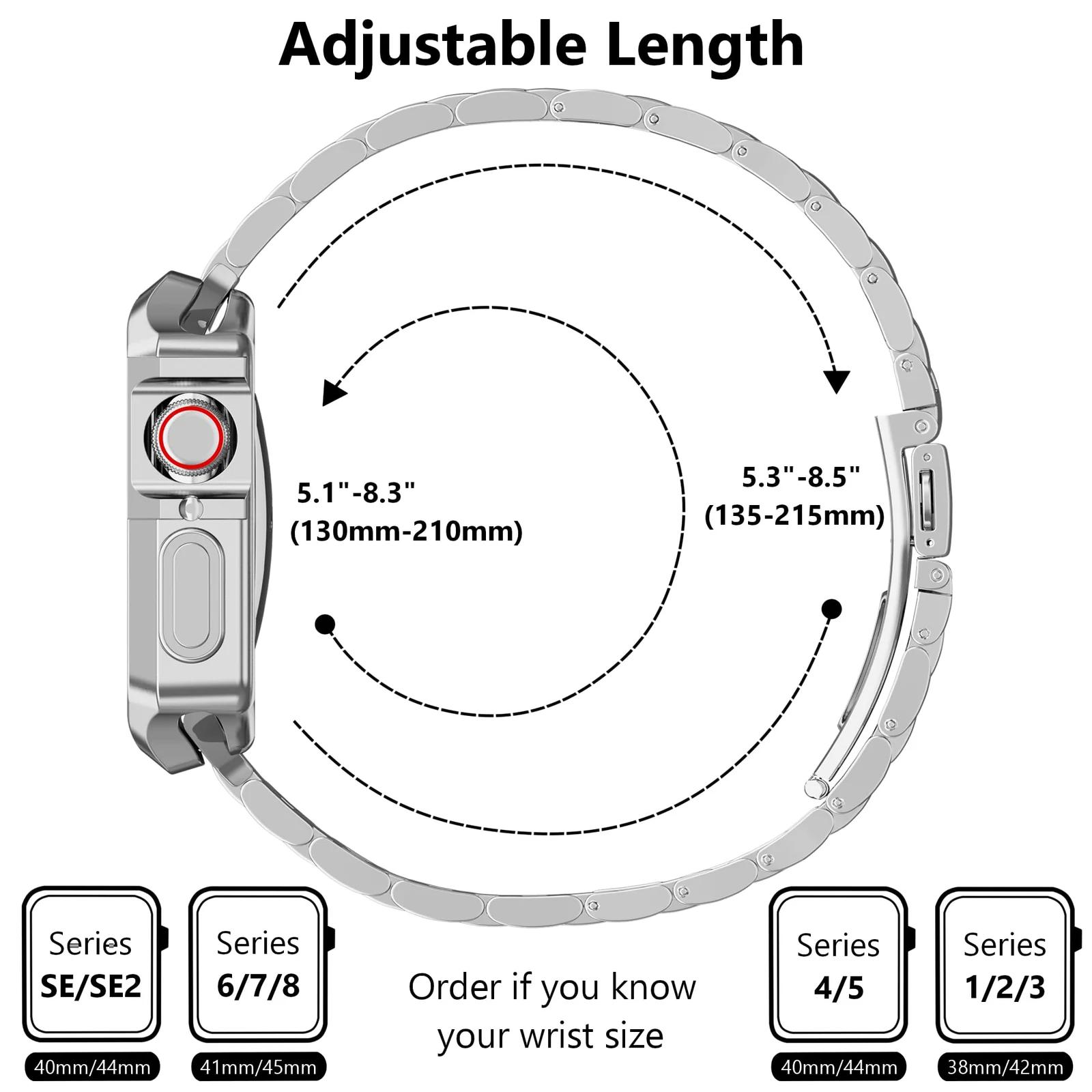 TISIMO roostevaba terasest Apple Watch rihm – lisavaade