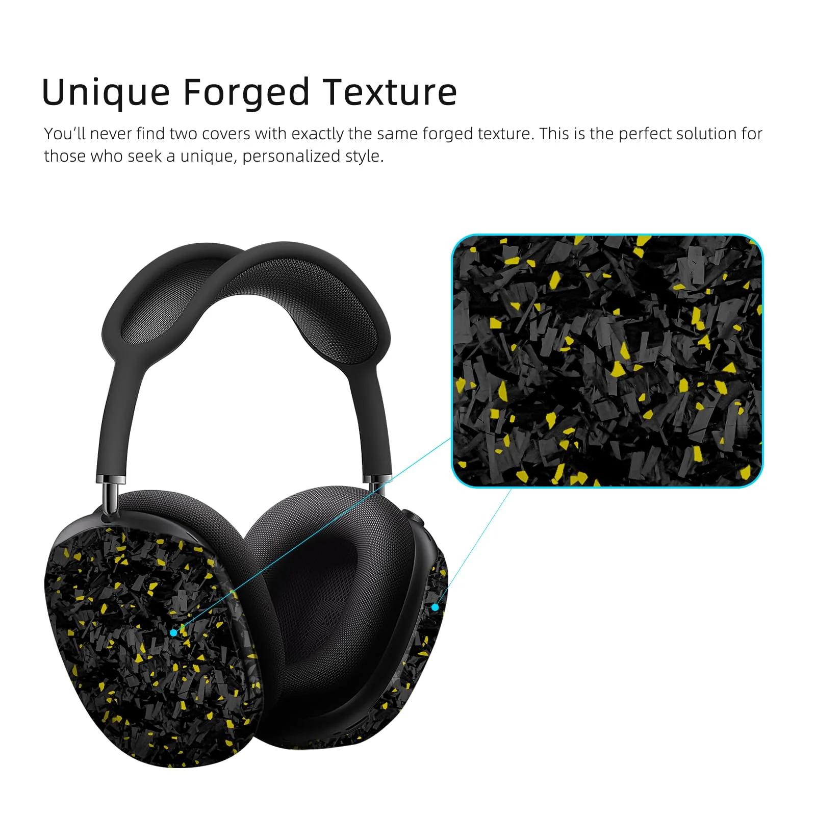 MONOCARBON kerge tõrjekaitse AirPods Maxile — karboni disain – pilt 6