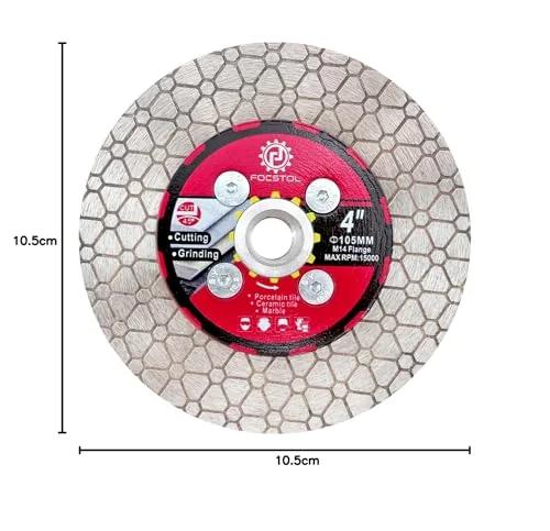 FOCSTOL ketas 105 mm — vastupidav tera keraamikale ja kivile – pilt 6