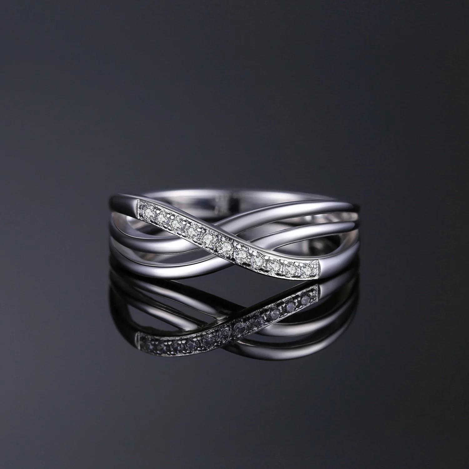 JewelryPalace sterling-hõberõngas Infinity — elegantne kingitus – pakend ja tarvikud