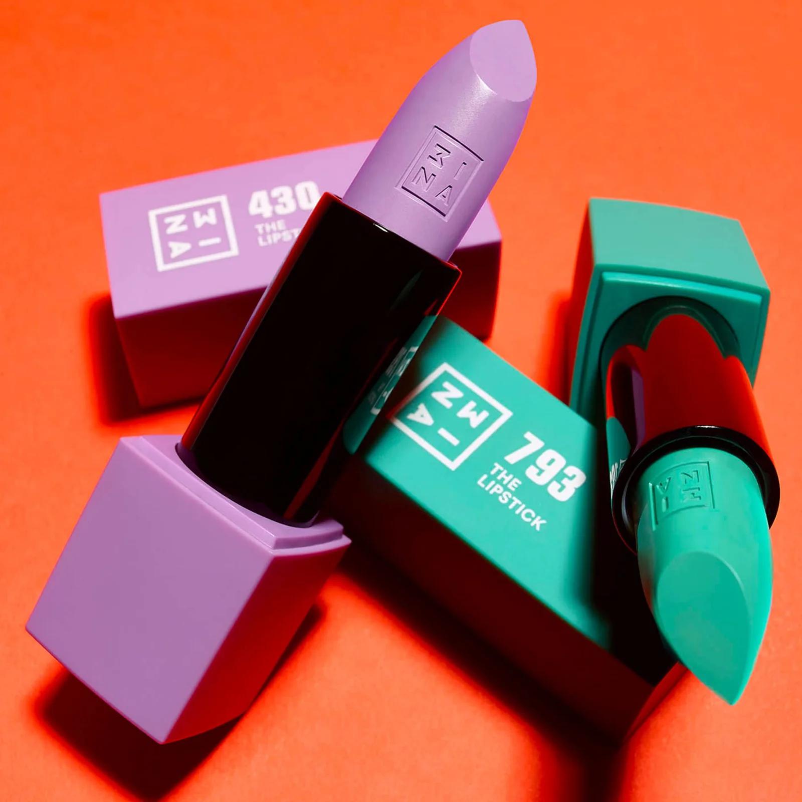 3ina pehme matt huulepulk — niisutav lavendel The Lipstick 430 – pilt 6