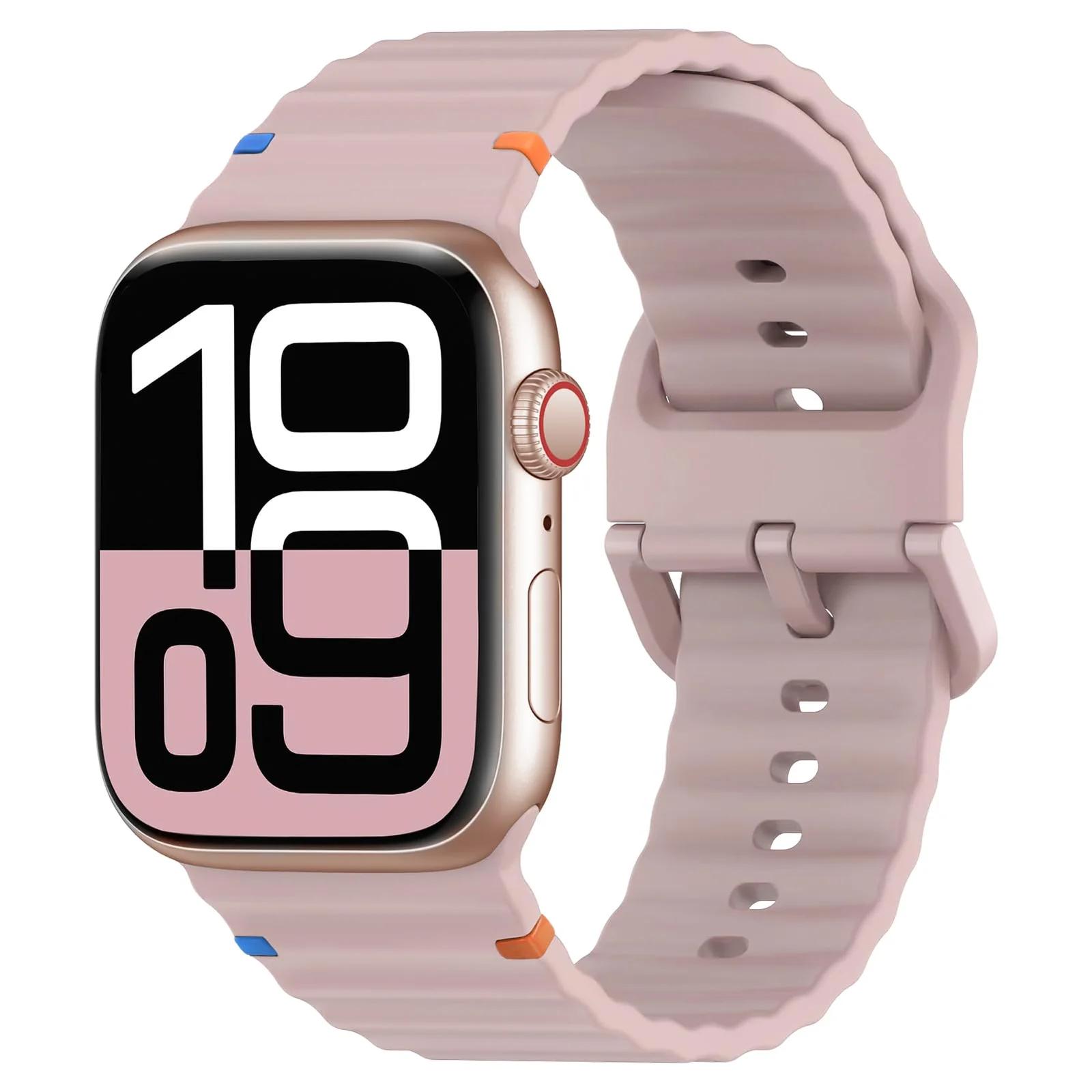 Wowstrap sport-silikoonrihm Apple Watchile – hingav ja mugav