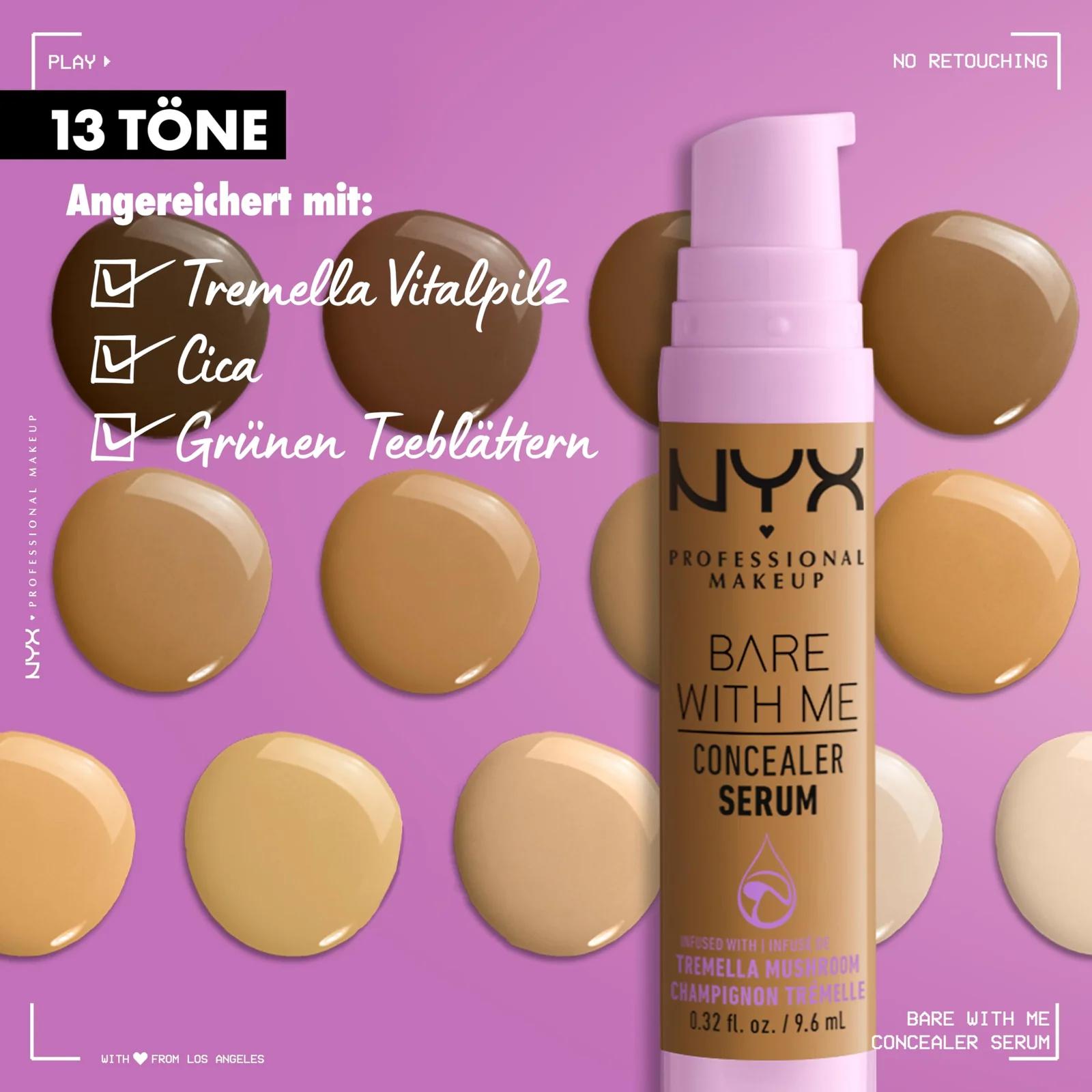 NYX PROFESSIONAL MAKEUP niisutav peitevserum – loomulik tulemus – lisavaade