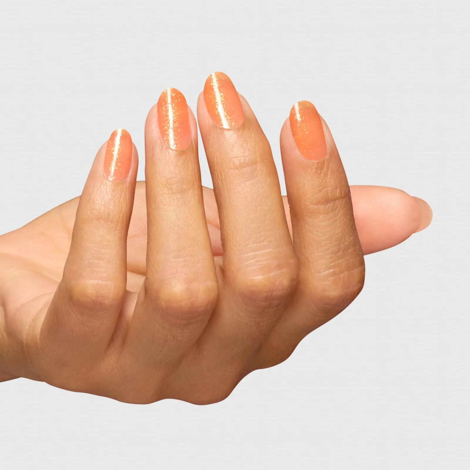 OPI šikk gel-laadne küünelakk Dreamsicle — mahlane oranž sära – pakend ja tarvikud