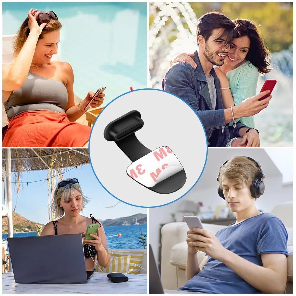 AXFEE silikoonist USB-C kaitsekorgid – tolmukaitse komplekt – pilt 8