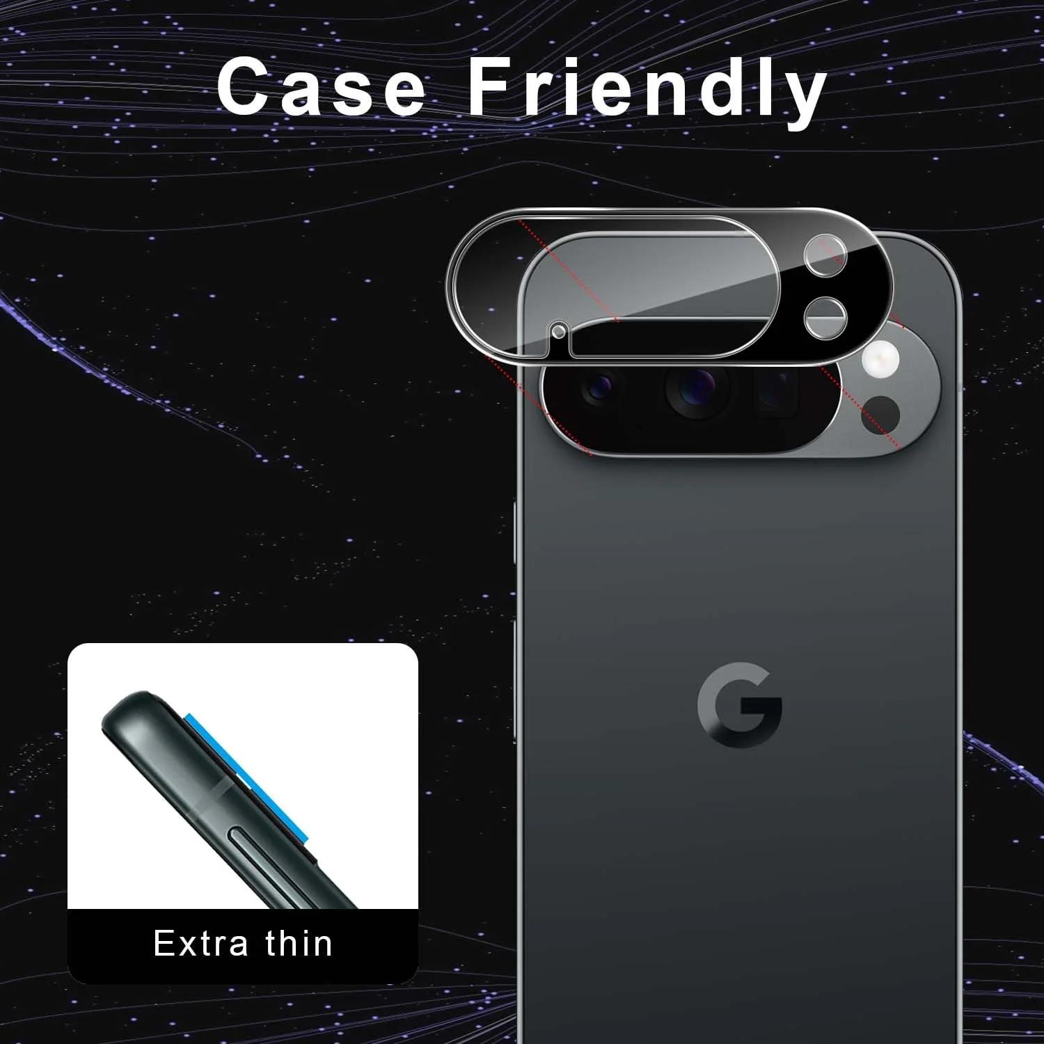 Holilo kaitsev kaamera-klaas Google Pixel 10 Pro jaoks – pilt 6