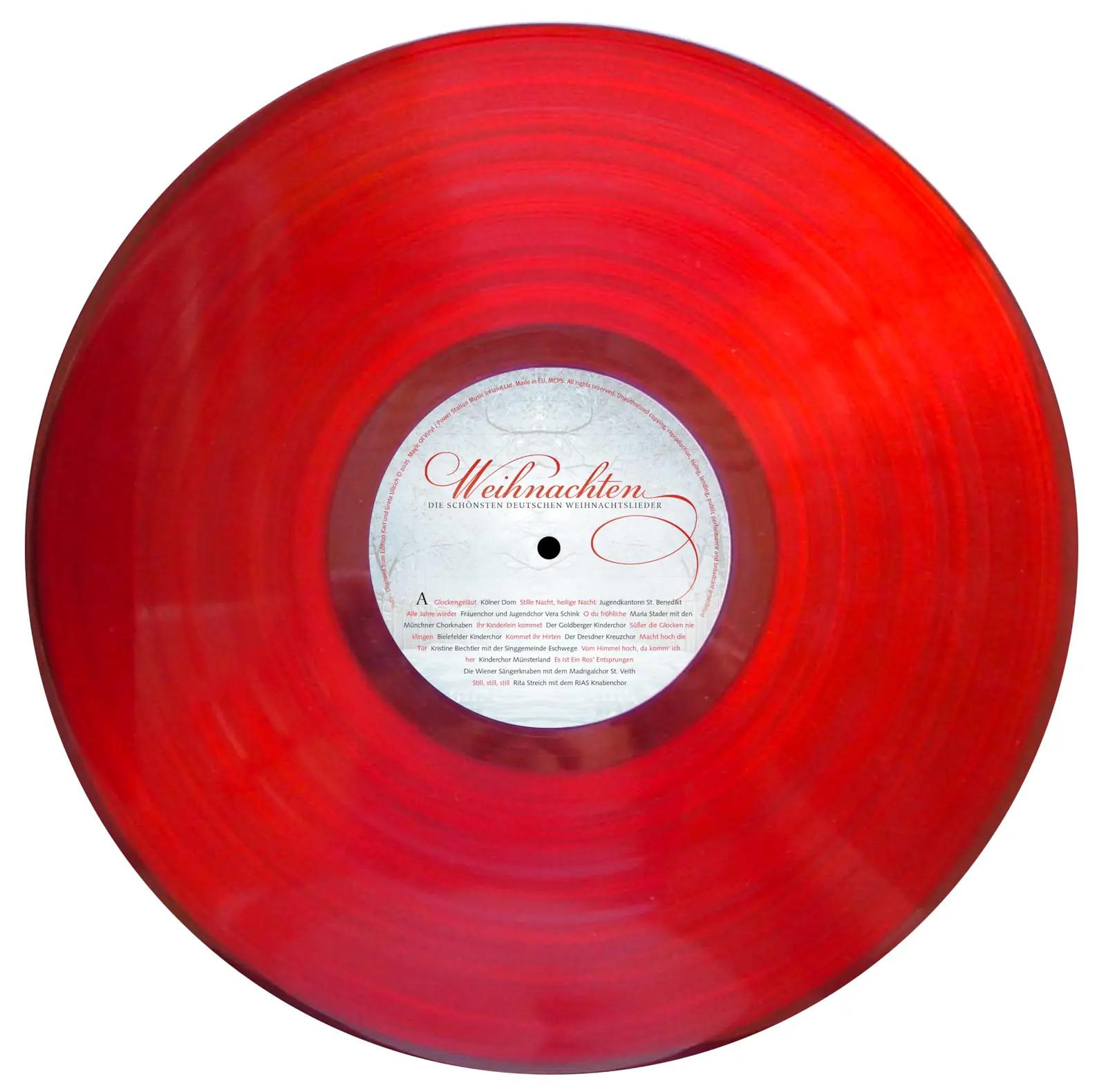 Magic Of Vinyl: pidulik 180 g vinüülplaat – jõululaulud – kasutusnäide