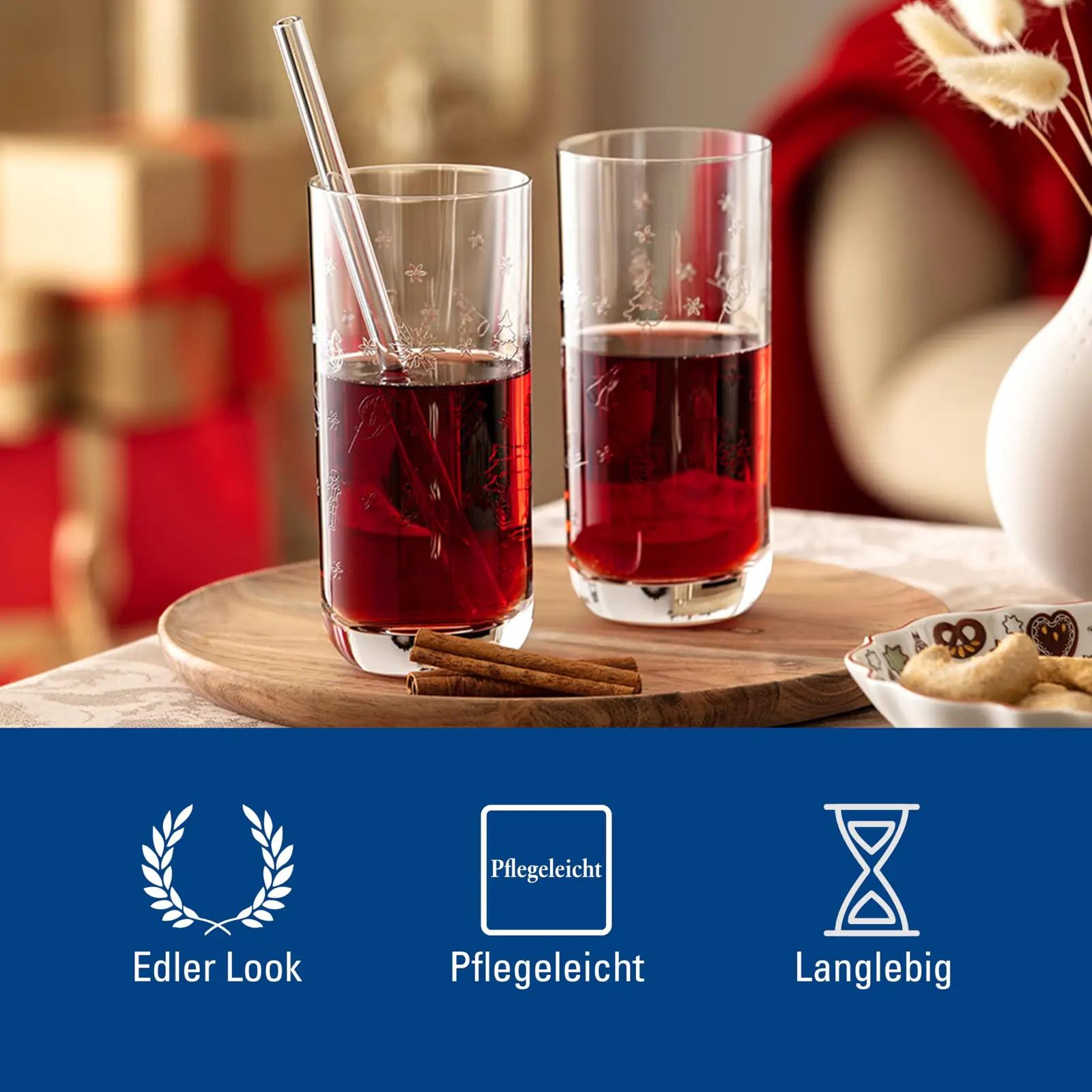 Villeroy & Boch kristallist longdrink-glassid – pidulik kingitus – lisavaade
