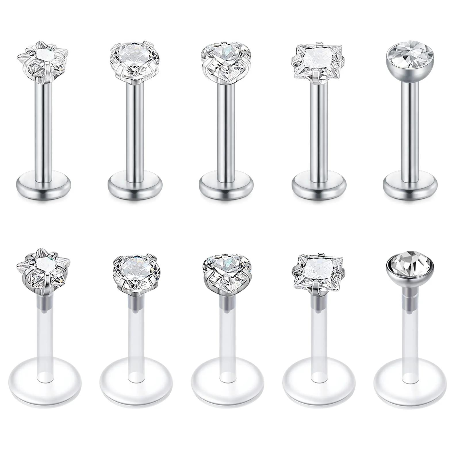 Funseedrr YY408-LB-4 piercingud – toote esivaade – ripats charm