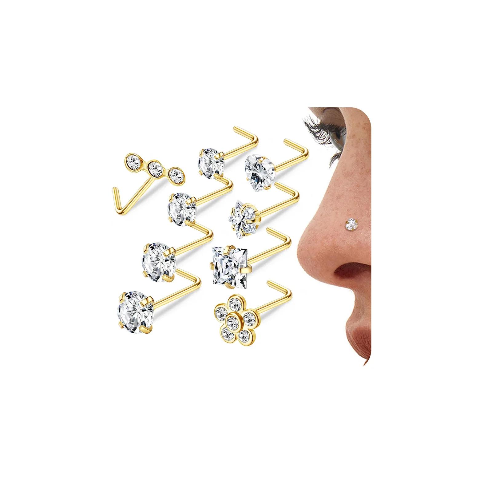 LOLIAS LOP-YHL52-STUD-9P-L-GO piercingid – toote esivaade – ripats charm