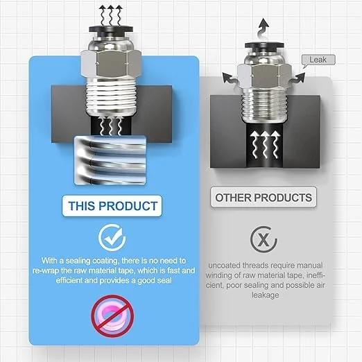 TAILONZ PNEUMATIC vaskkinnitusega 4 mm liitekobar – kasutusnäide