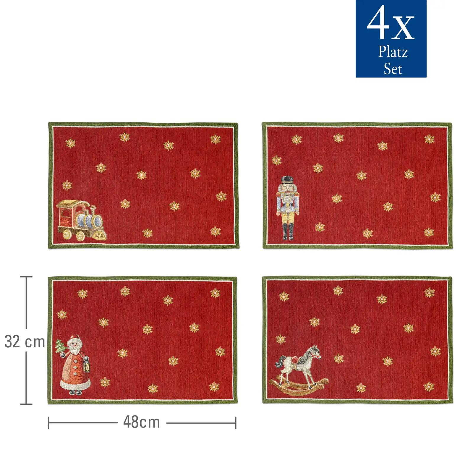 Villeroy & Boch pidulik gobeliinist laudlina‑set – lisavaade