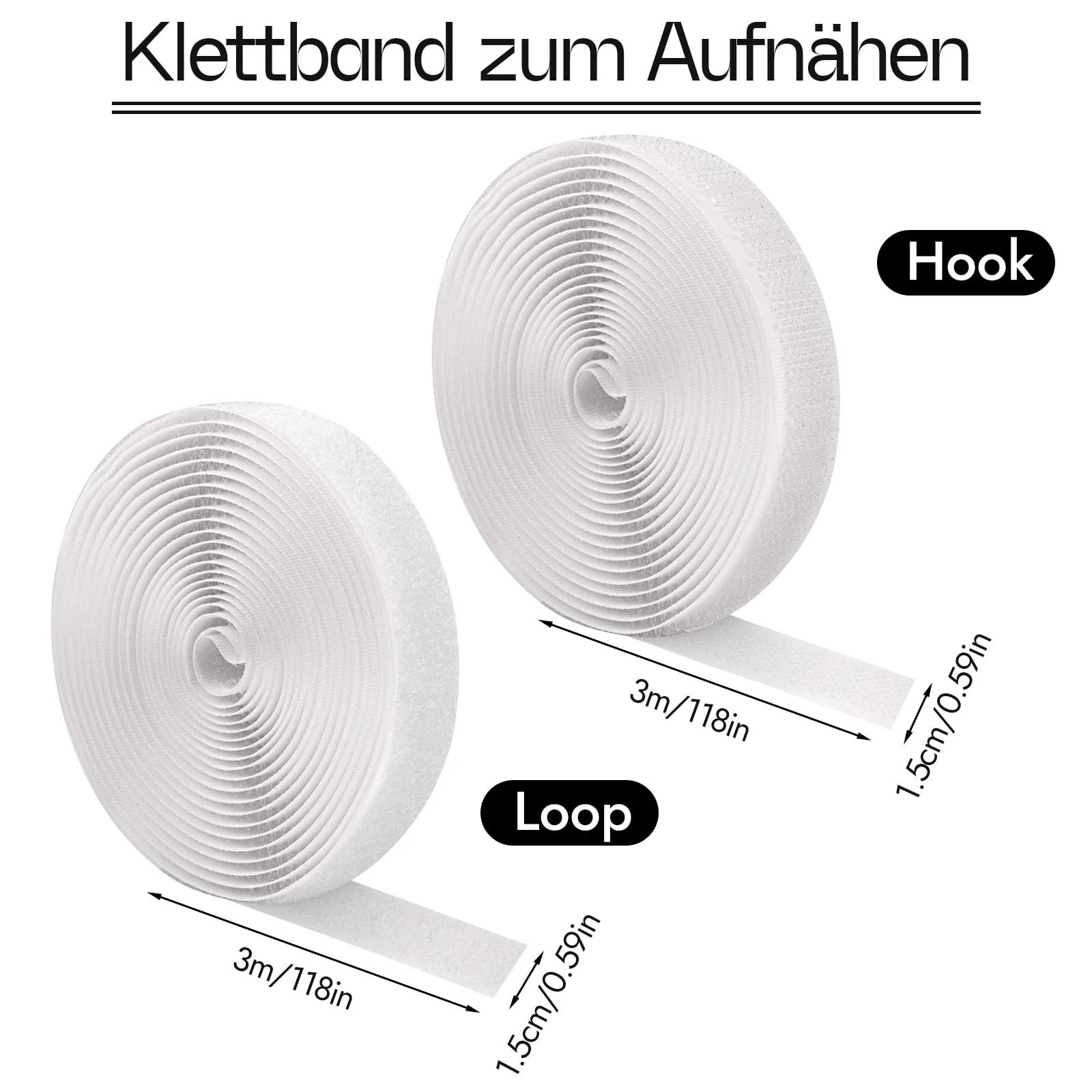 Tikplus vastupidav kleeplint-erts riietele ja käsitööle (1,5 cm) – detailne vaade