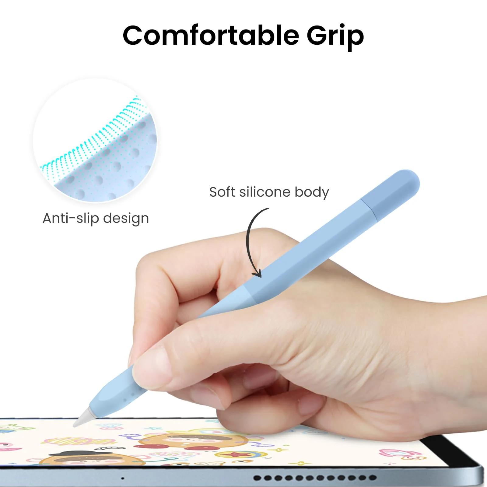 Delidigi silikoonkaitse Apple Pencil USB‑C — libisemiskindel ja – lisavaade