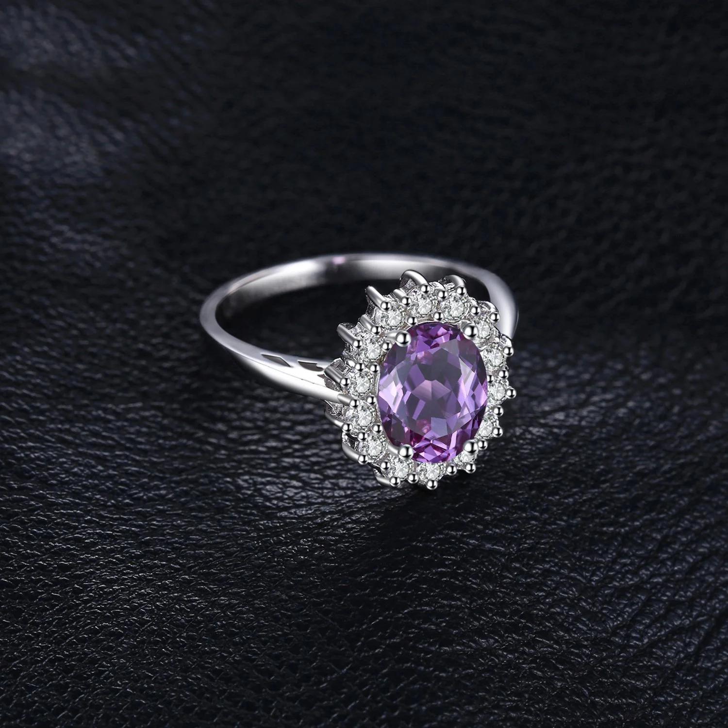 JewelryPalace kuninglik ametüst sõrmus – elegantne kingiidee – pakend ja tarvikud
