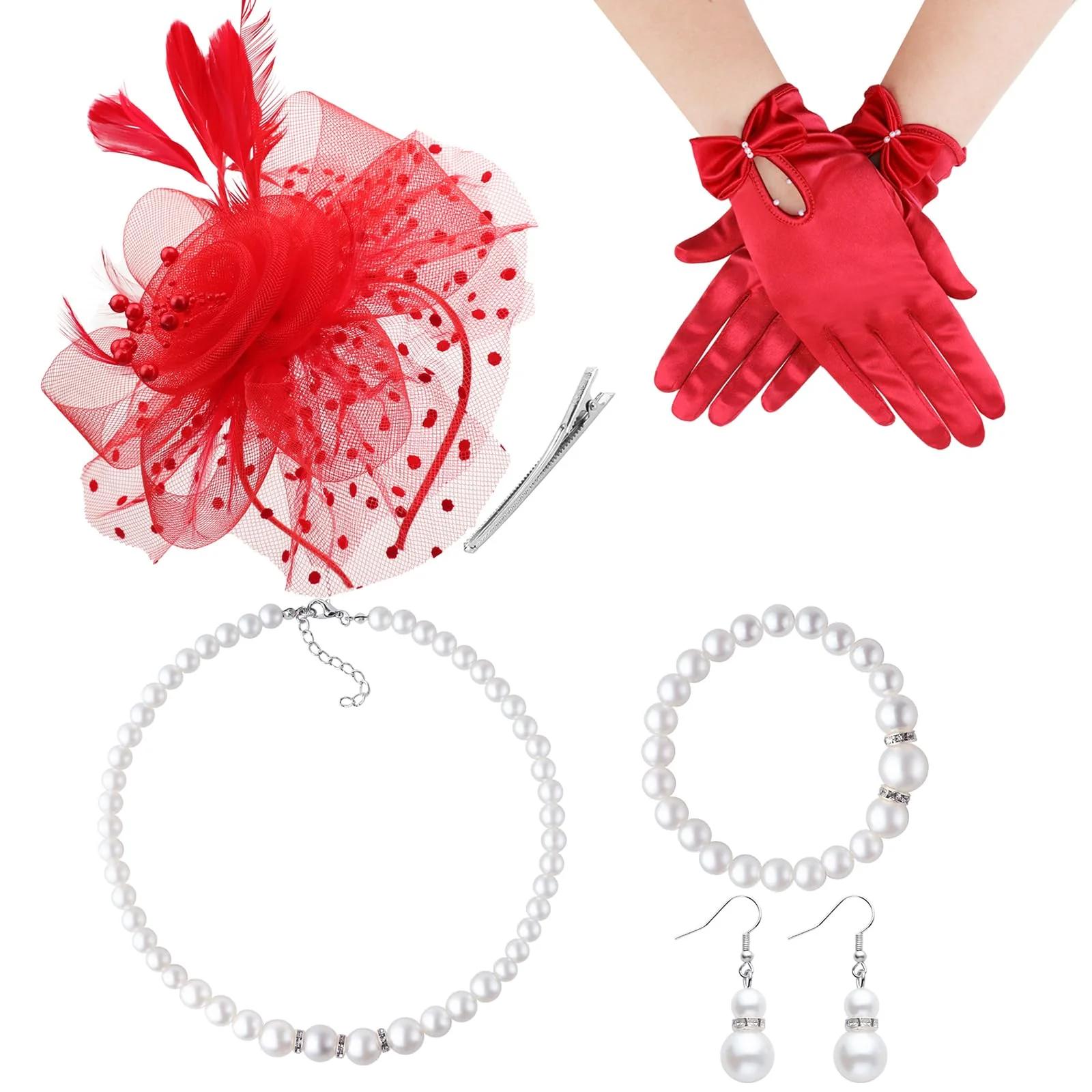 DRESHOW vintage fascinator komplekt – elegantne peakaunistus – kasutusnäide