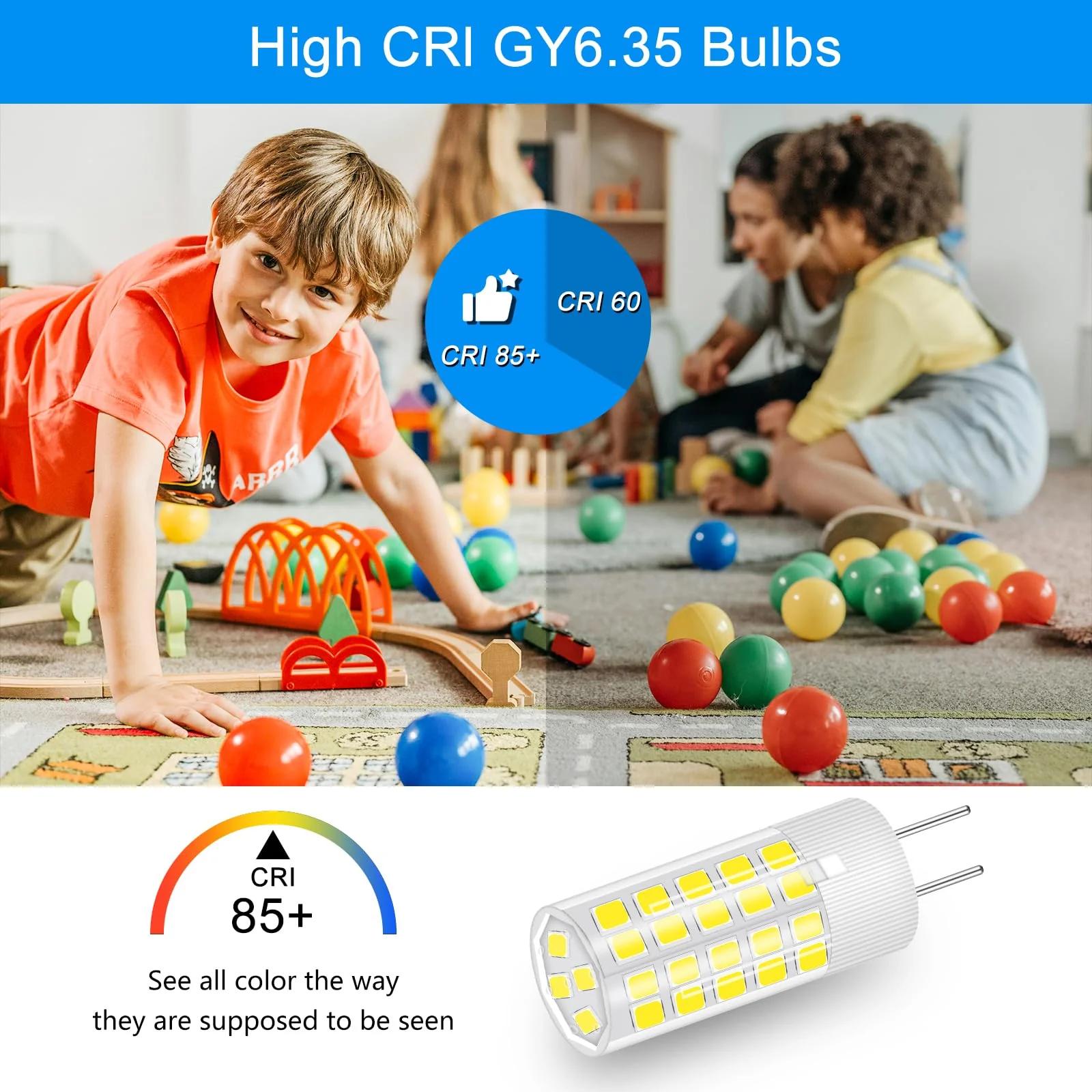 ZHENMING energiasäästlik LED 4W GY6.35 pirn 12V — soe valgustus – lisavaade