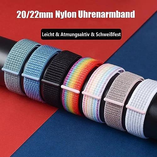 DMVEIMAL 22mm nylon sport loop Armband elektroonika ja foto