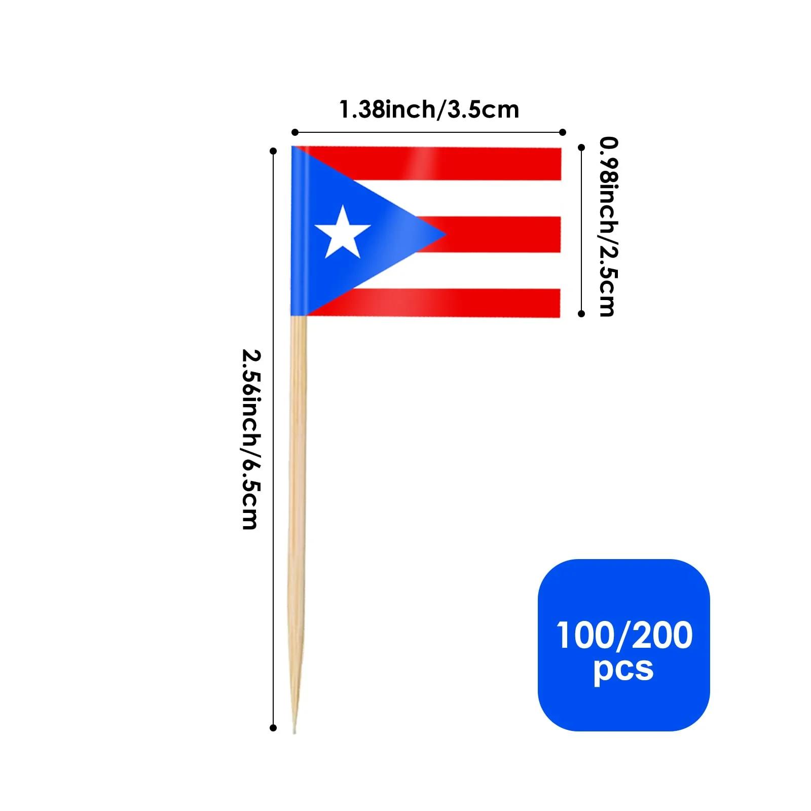 AhfuLife puidust cocktail-tikkudega Puerto Rico dekoratsioon – detailne vaade