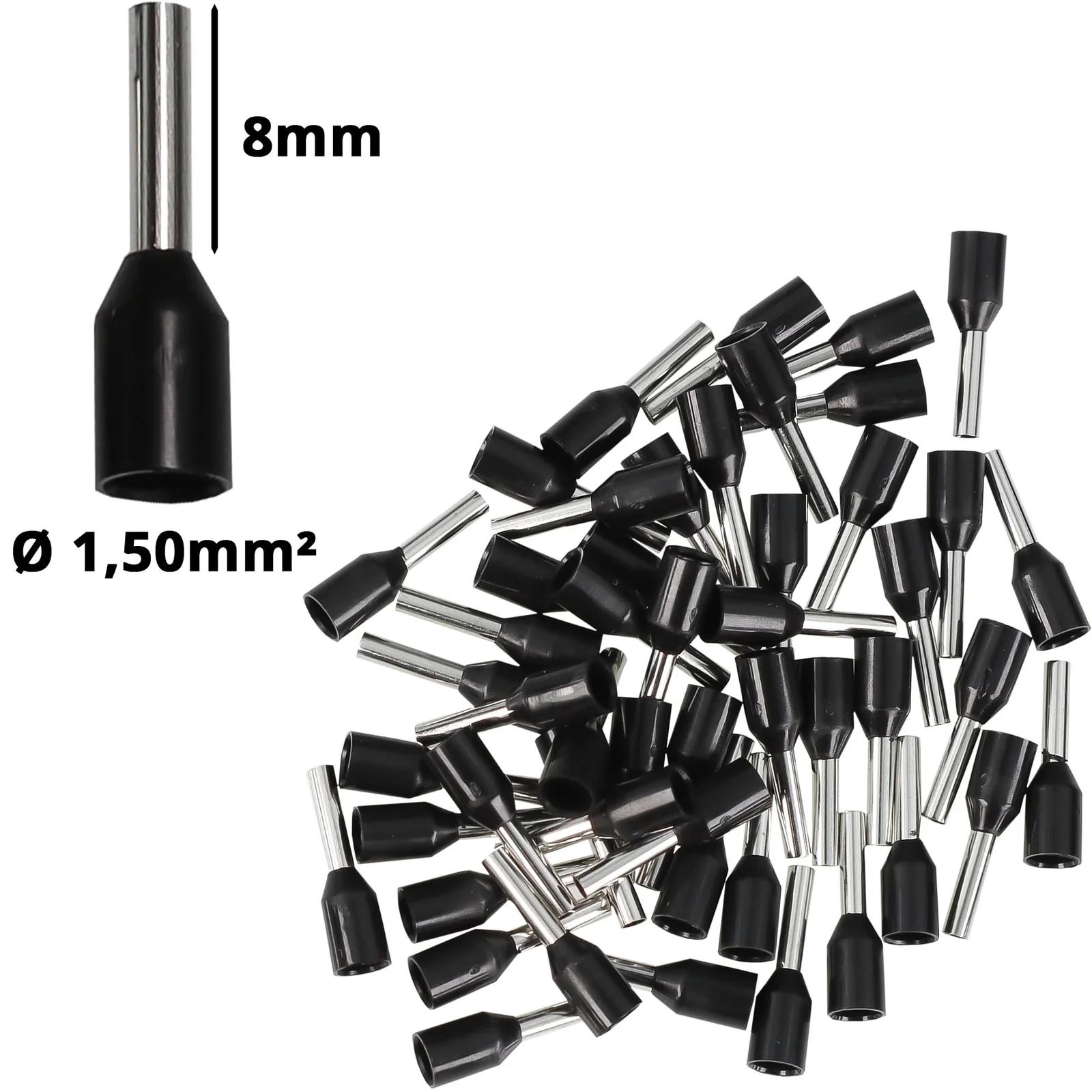 Afeld Elektro isoleeritud juhtmepistik 1,5 mm² — 50 tk – pakend ja tarvikud