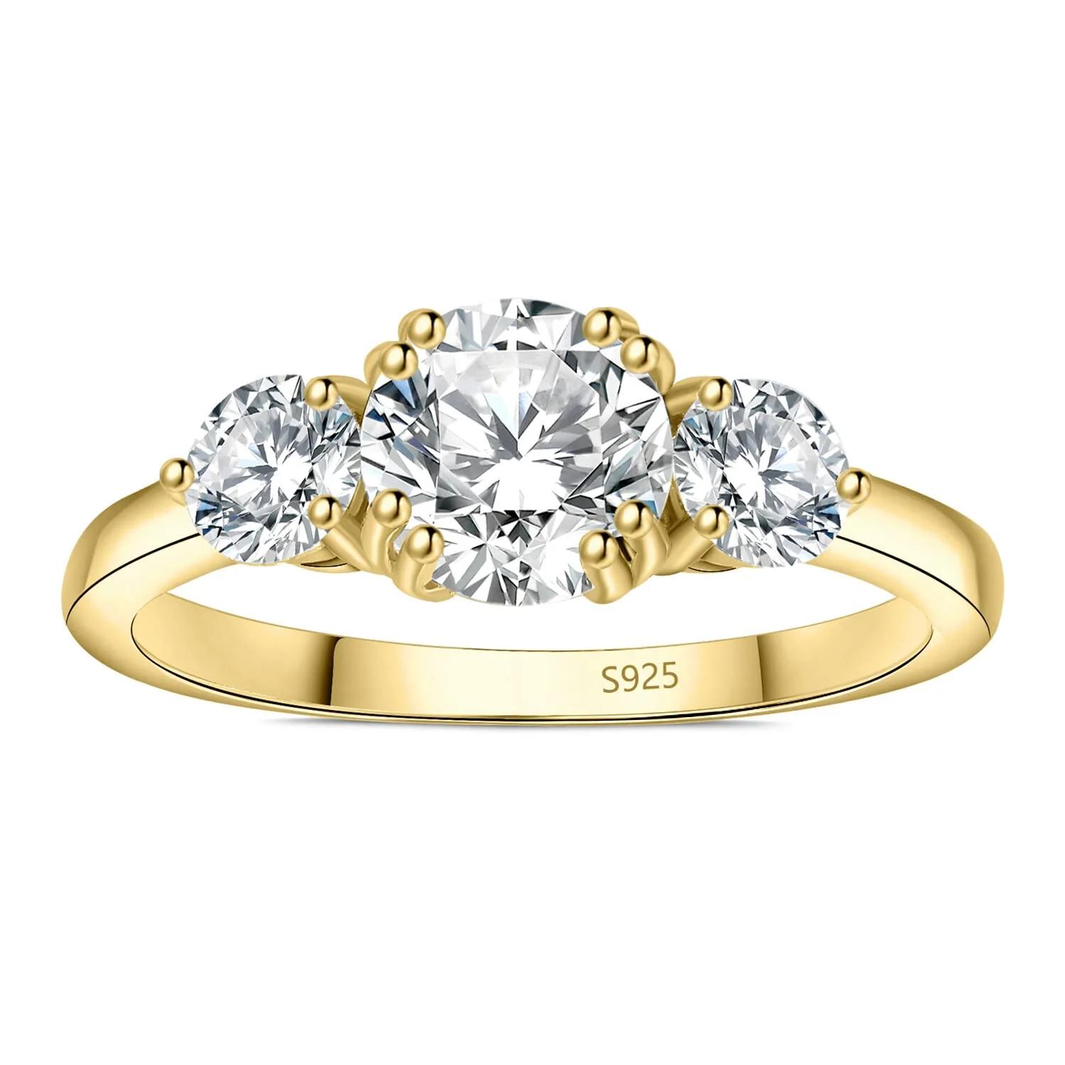 JewelryPalace 925 hõbesõrmus zirkooniga – elegantne kingitus – lisavaade