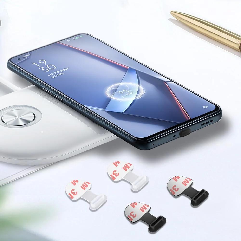 AXFEE silikoonist USB-C kaitsekorgid – tolmukaitse komplekt – pilt 6