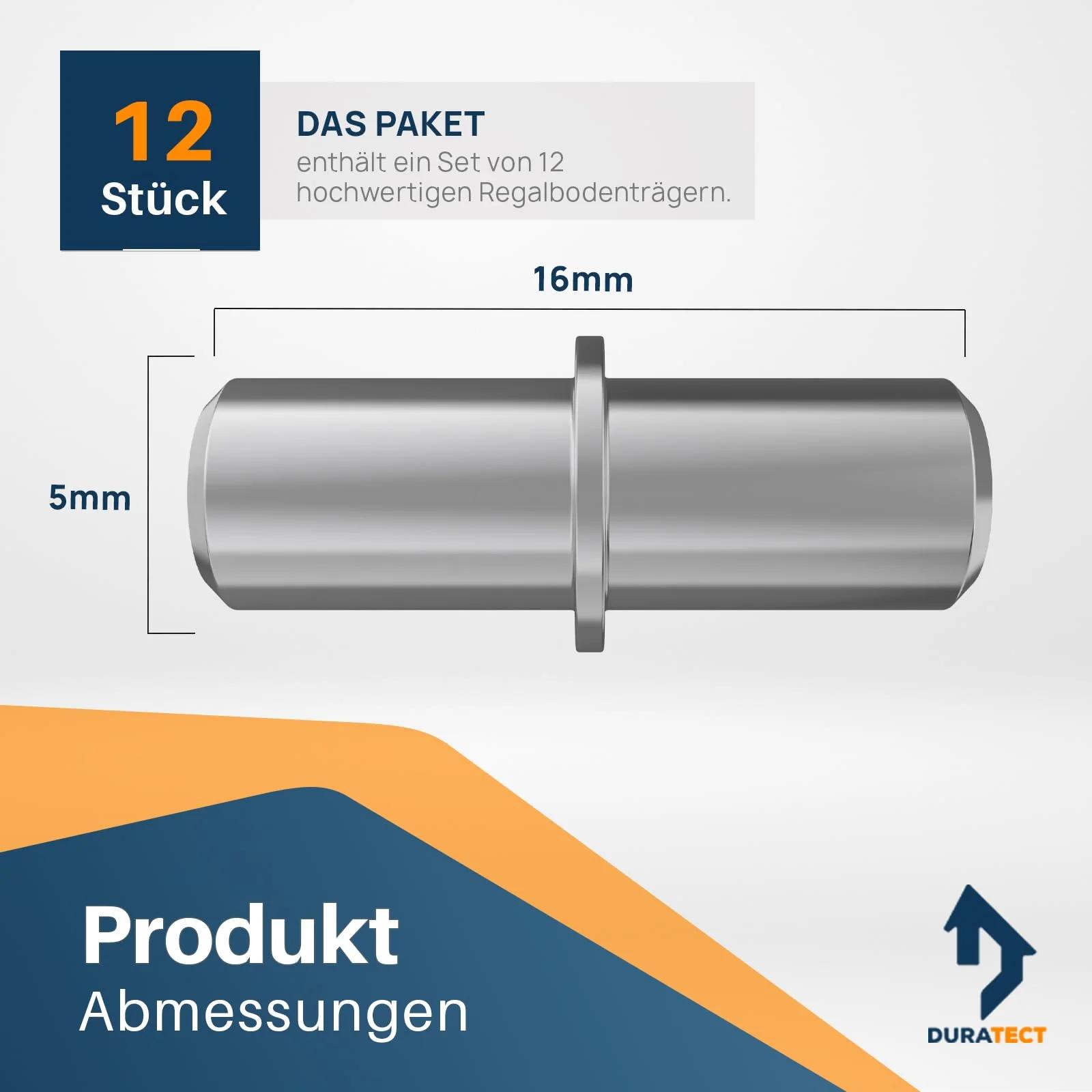 Duratect metallist 5mm riiulipidurid — tugev ja – pakend ja tarvikud