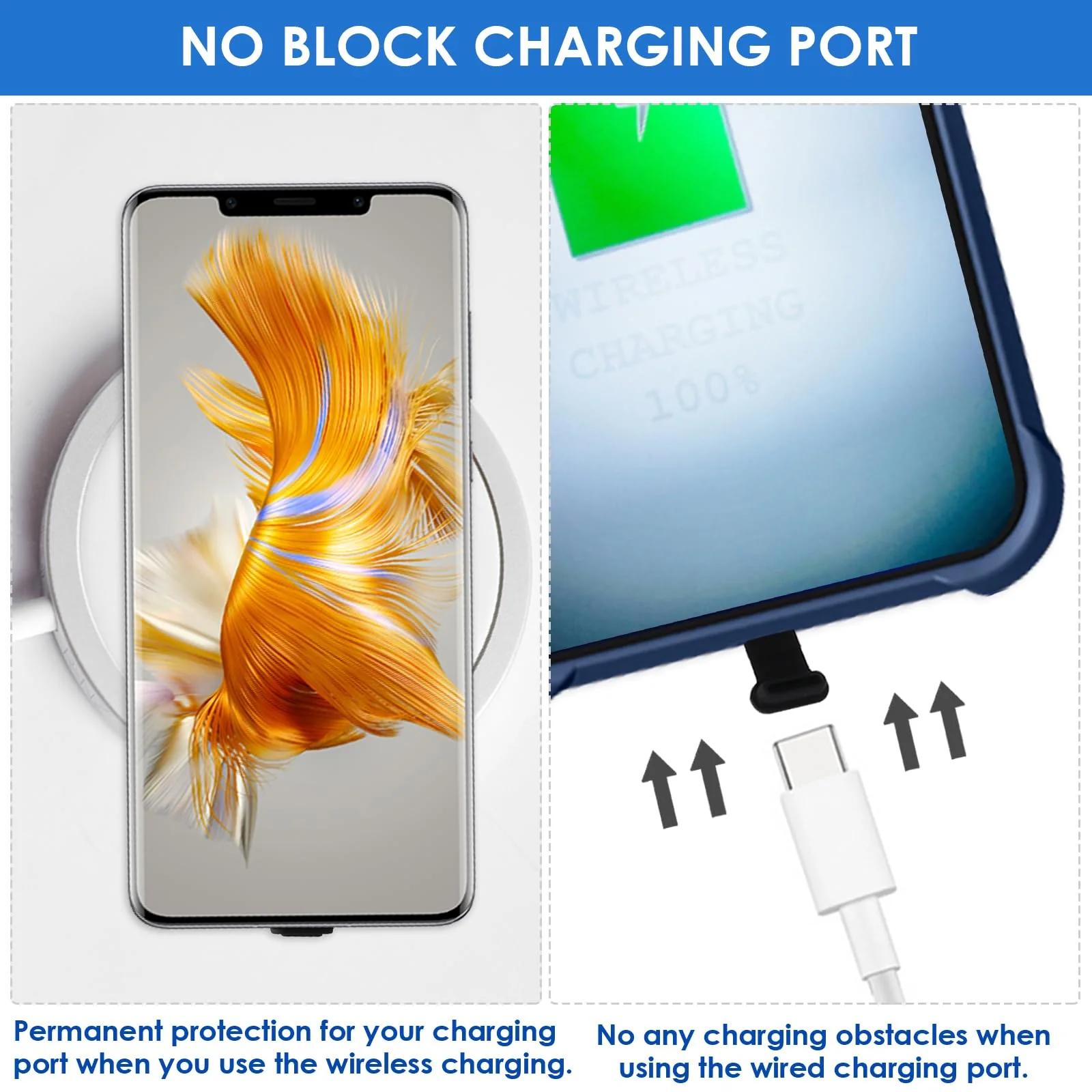 Cobee silikoonist USB-C tolmukaitse — diskreetne kaitse – kasutusnäide