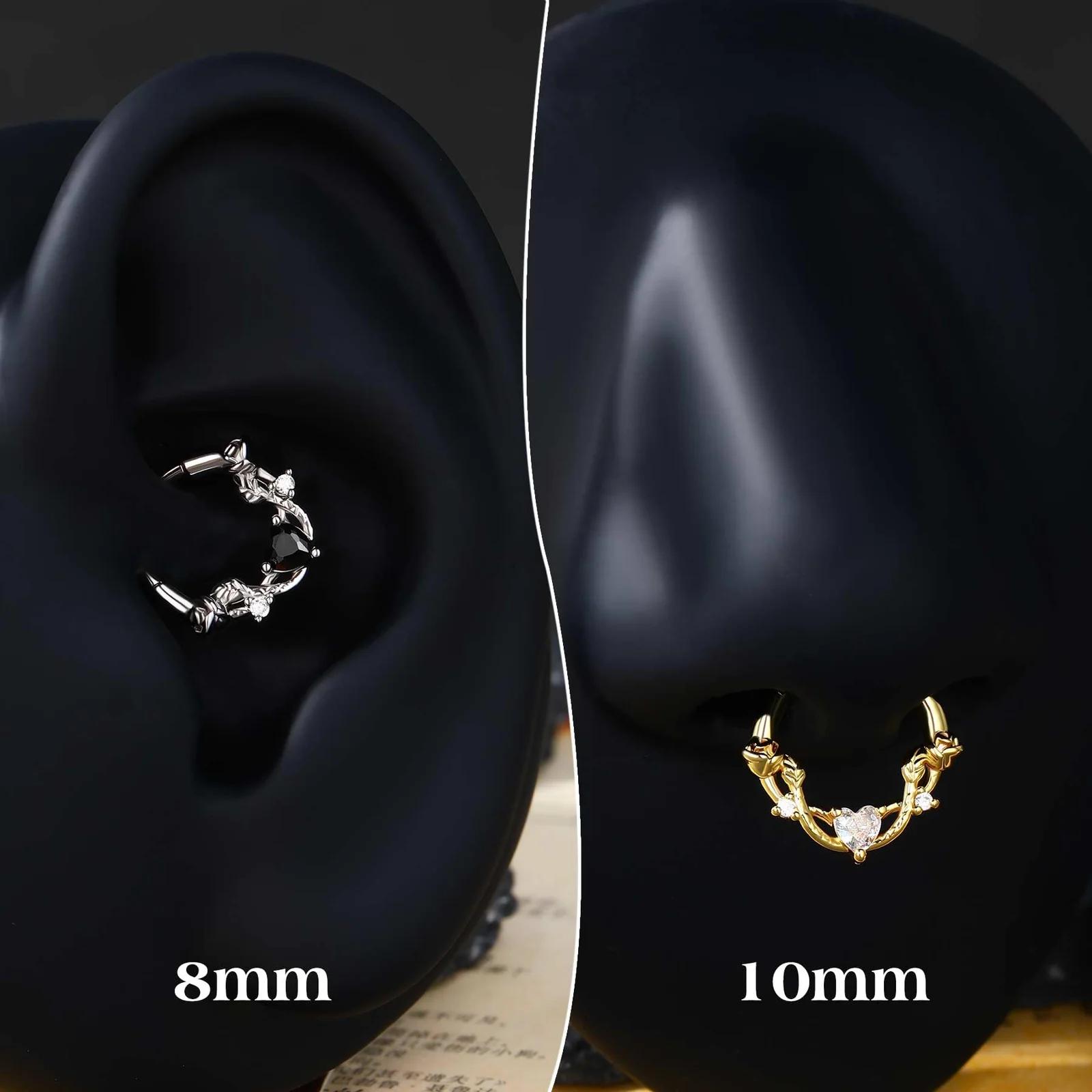 CM Crareesi Mania roostevaba septum ja helix ehe – stiilne kink – pilt 6