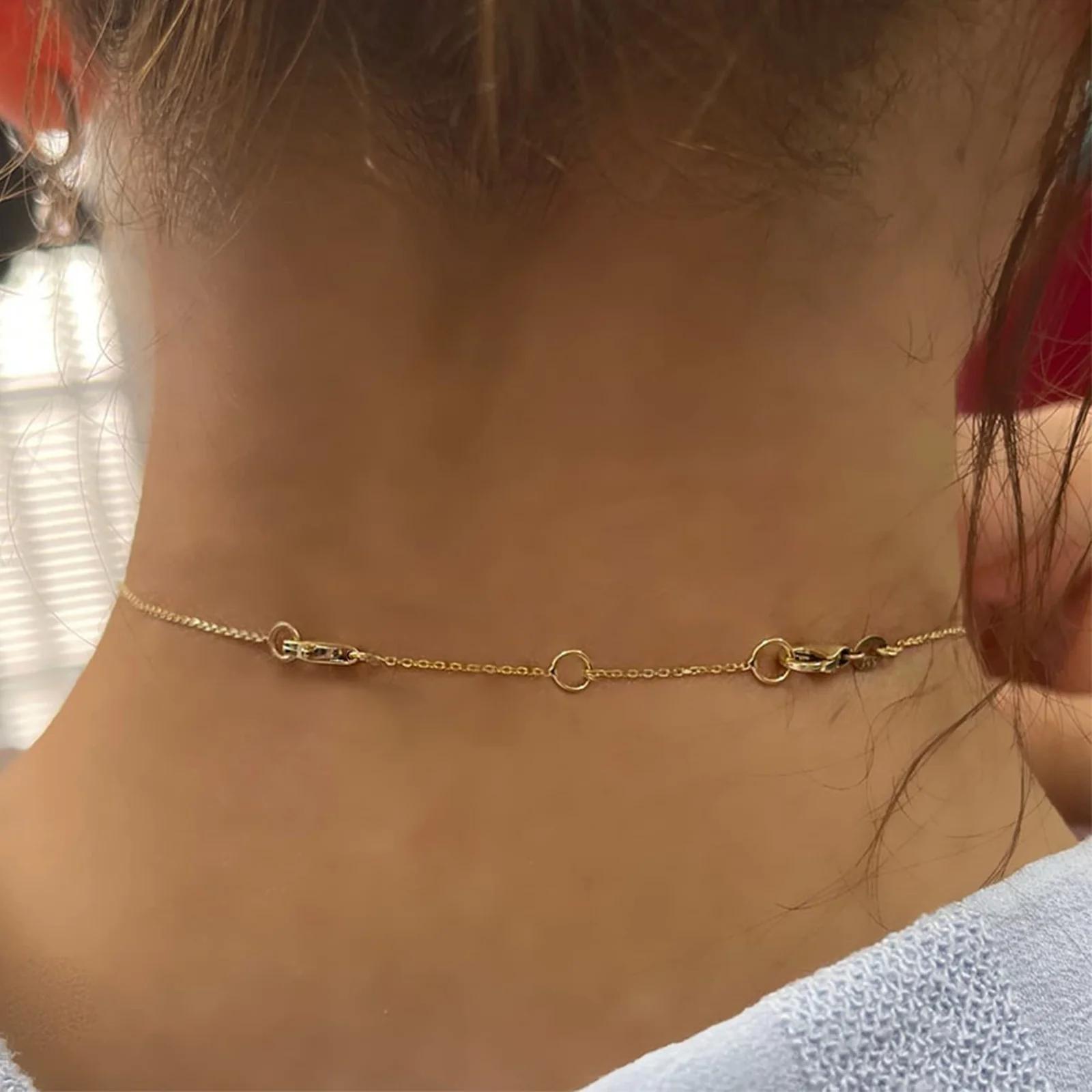 ALEXCRAFT kuldne 14K pikendusketi komplekt – pilt 6