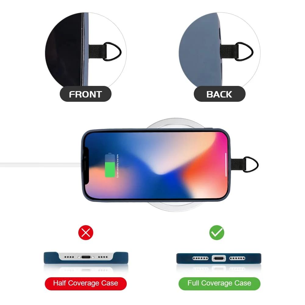 flintronic polüester ripats charm kaheosalise telefonihoidja – pilt 8