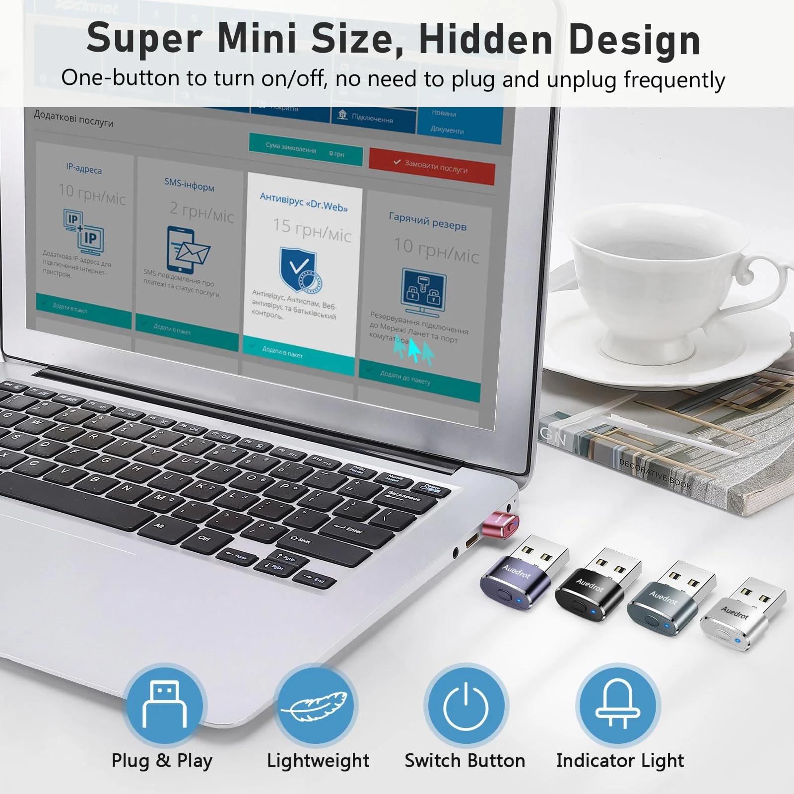 AUEDROT metallist USB-hiire liigutaja — diskreetne arvuti – pilt 7