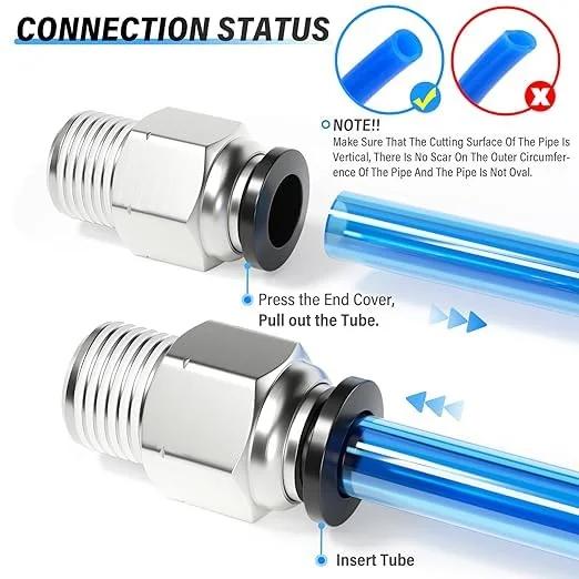 TAILONZ PNEUMATIC vaskkinnitusega 4 mm liitekobar – pilt 6