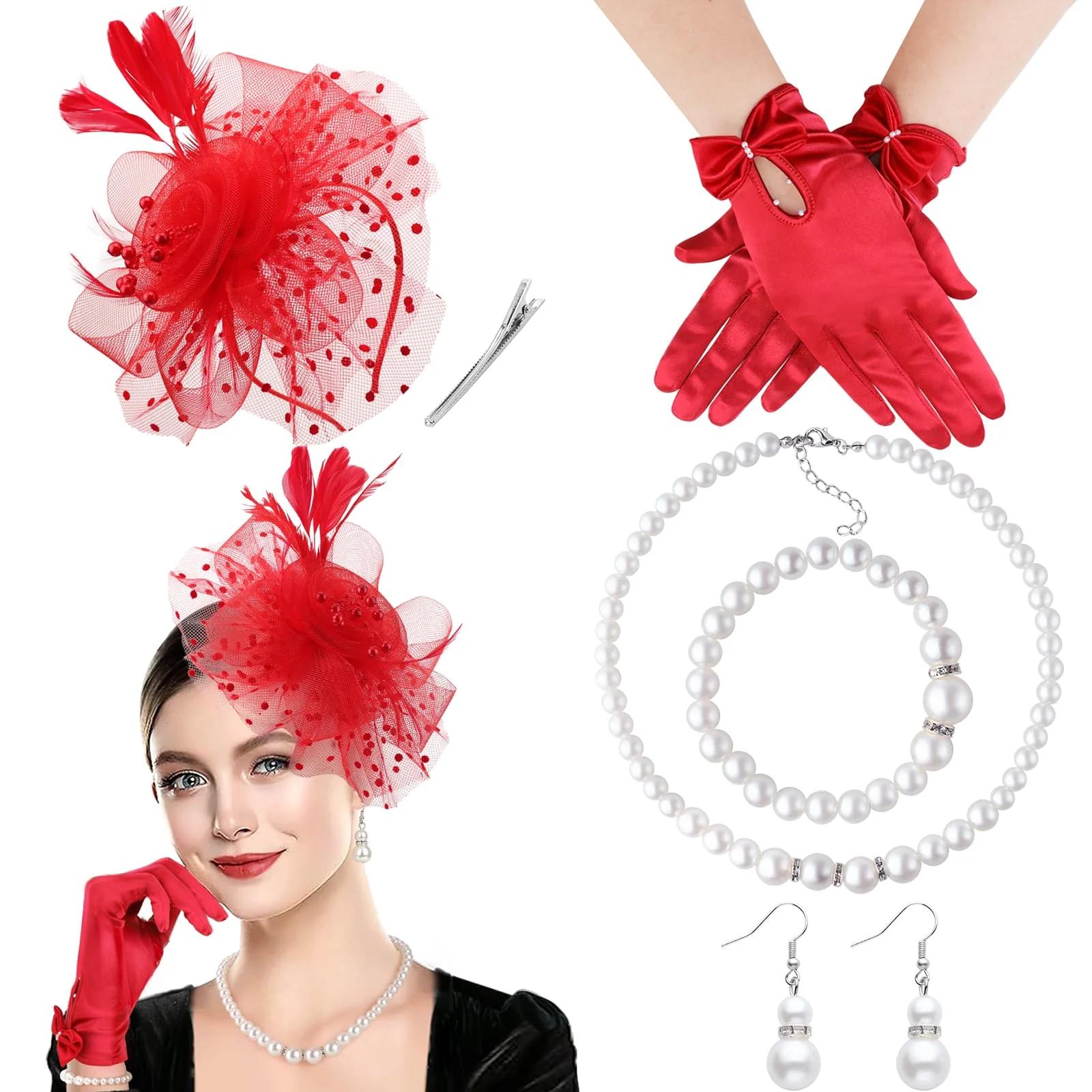 DRESHOW vintage fascinator komplekt – elegantne peakaunistus