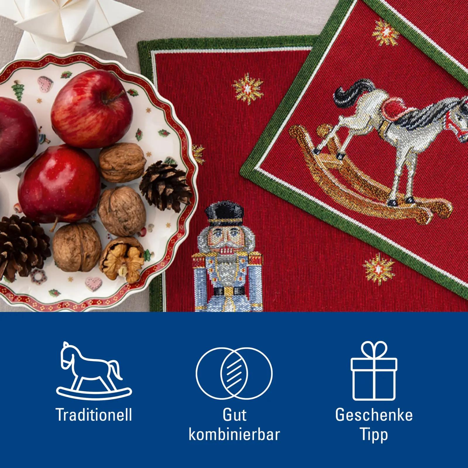 Villeroy & Boch pidulik gobeliinist laudlina‑set – pilt 7