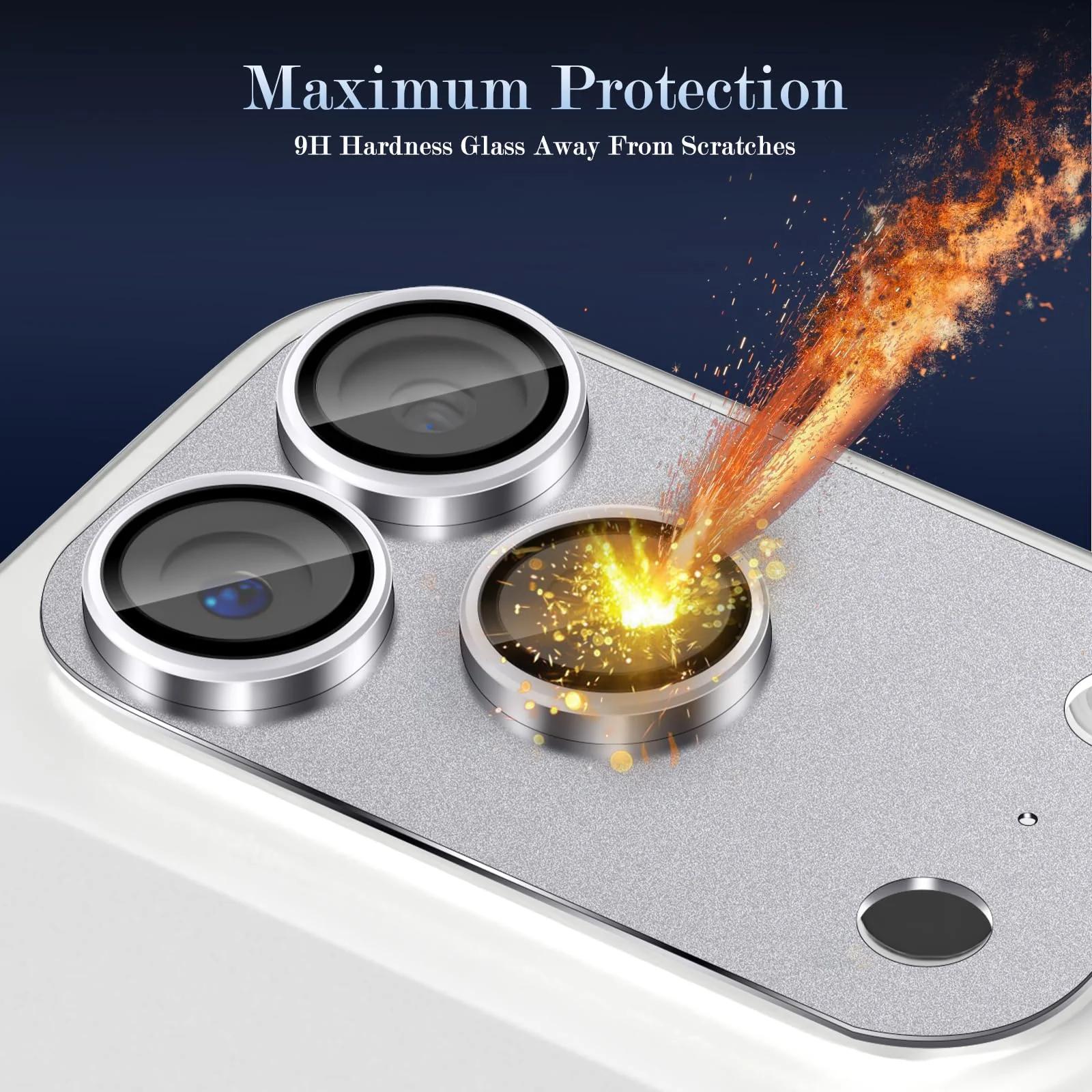 MiRowy alumiiniumist kaamerakaitse iPhone 17 Pro Maxile – pakend ja tarvikud