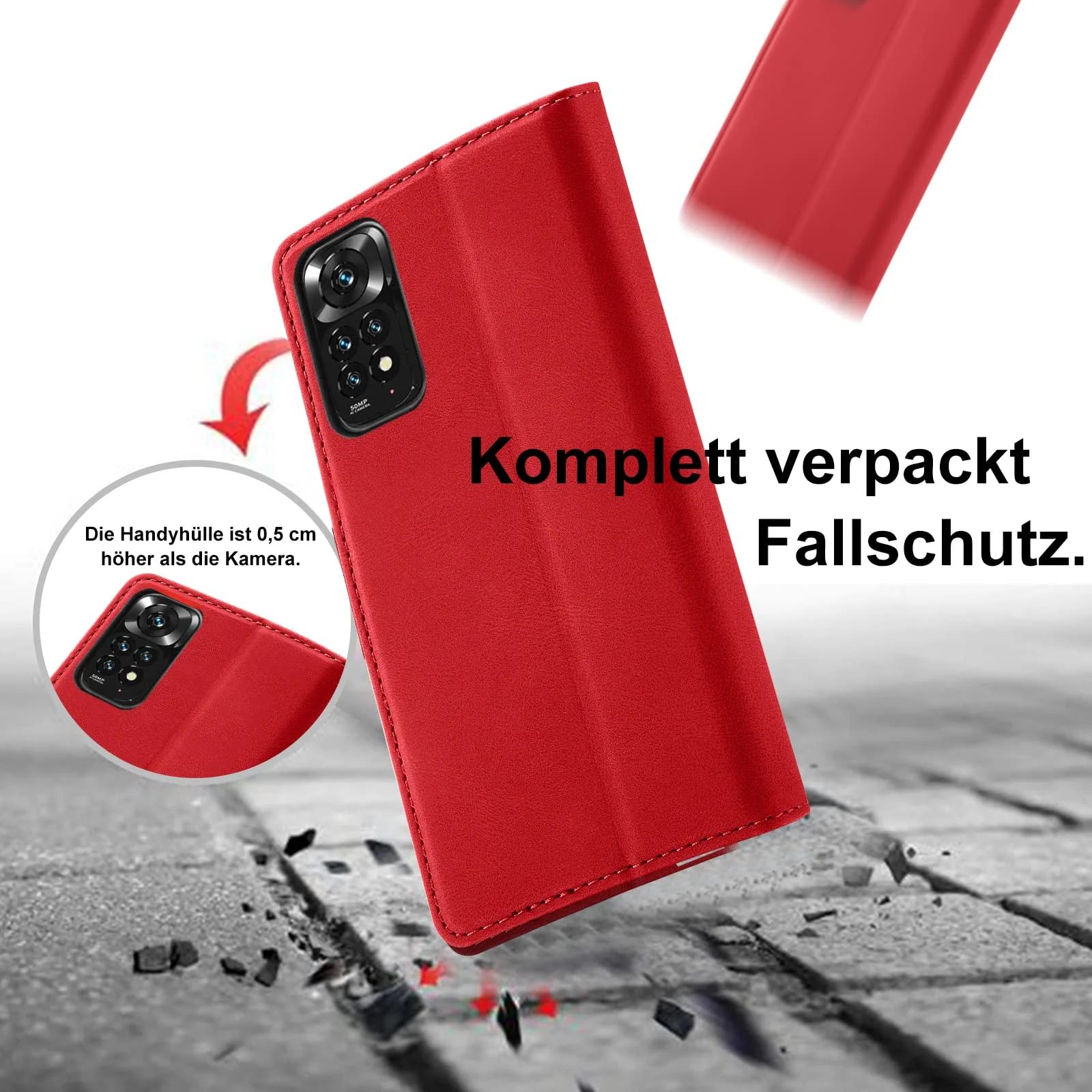 Giyer pehme PU-nahast kaitseümbris Xiaomi Redmi Note 11 Pro jaoks – detailne vaade