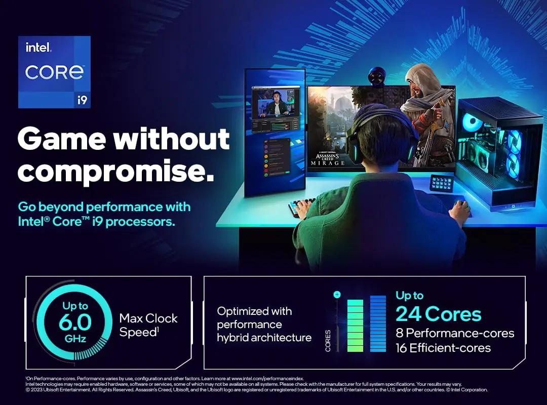 Intel kõrgjõudlusprotsessor i9-14900K — mängimiseks ja loominguks – detailne vaade
