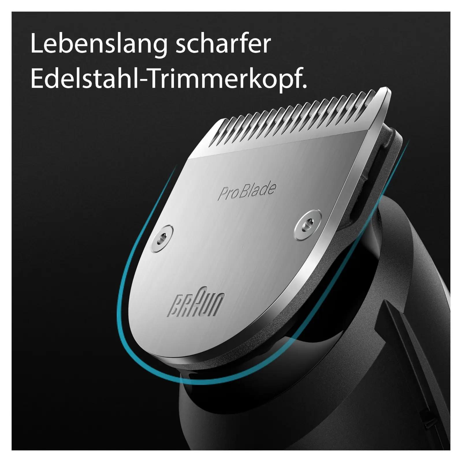 Braun roostevabast terasest trimmerikomplekt – kasutusnäide
