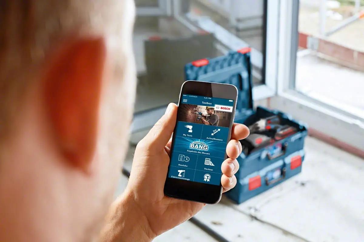 Bosch Professional töökindel metallist akutrell‑kruvikeeraja – lisavaade