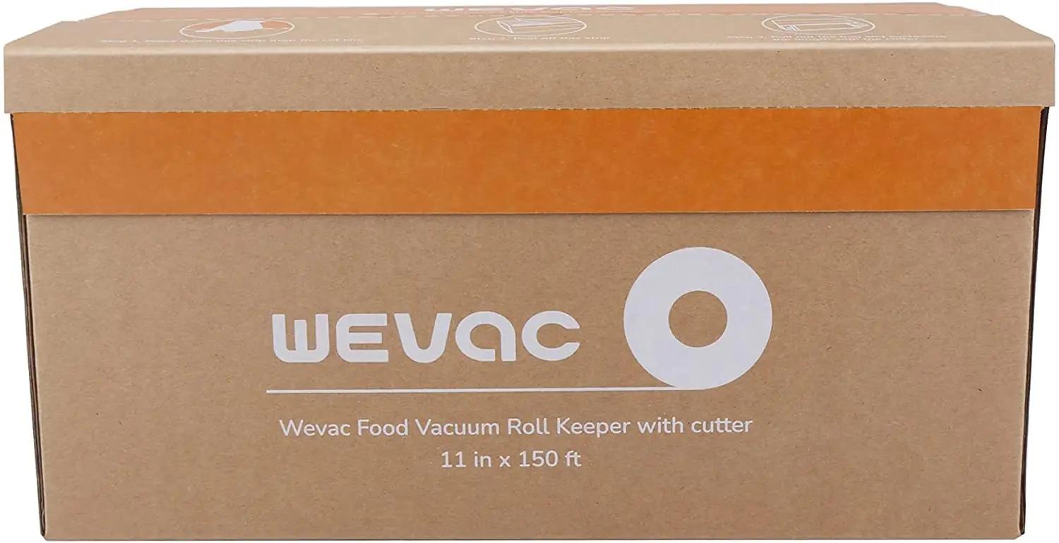 Wevac BPA-vabad vaakumkotid rullis 28×4500 cm – kasutusnäide