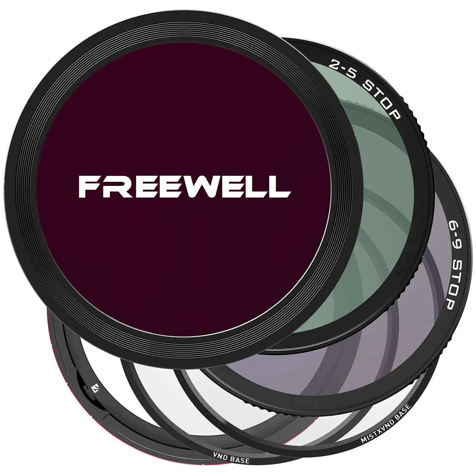 FREEWELL metallist 82 mm magnetiline VND – paindlik filtrisüsteem