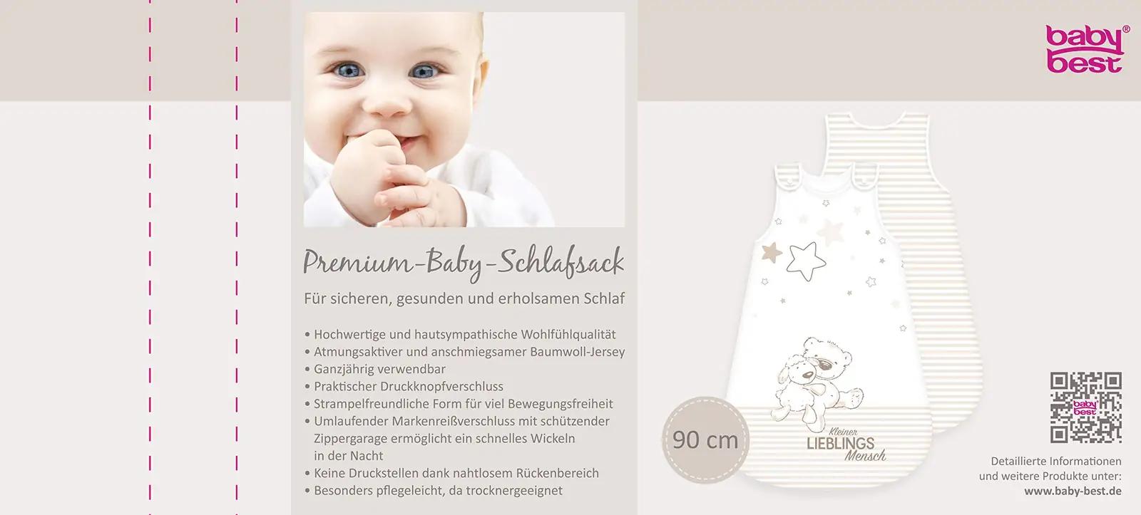 Herding pehme beebimagamisärk 90 cm – aastaringne mugavus – pilt 8