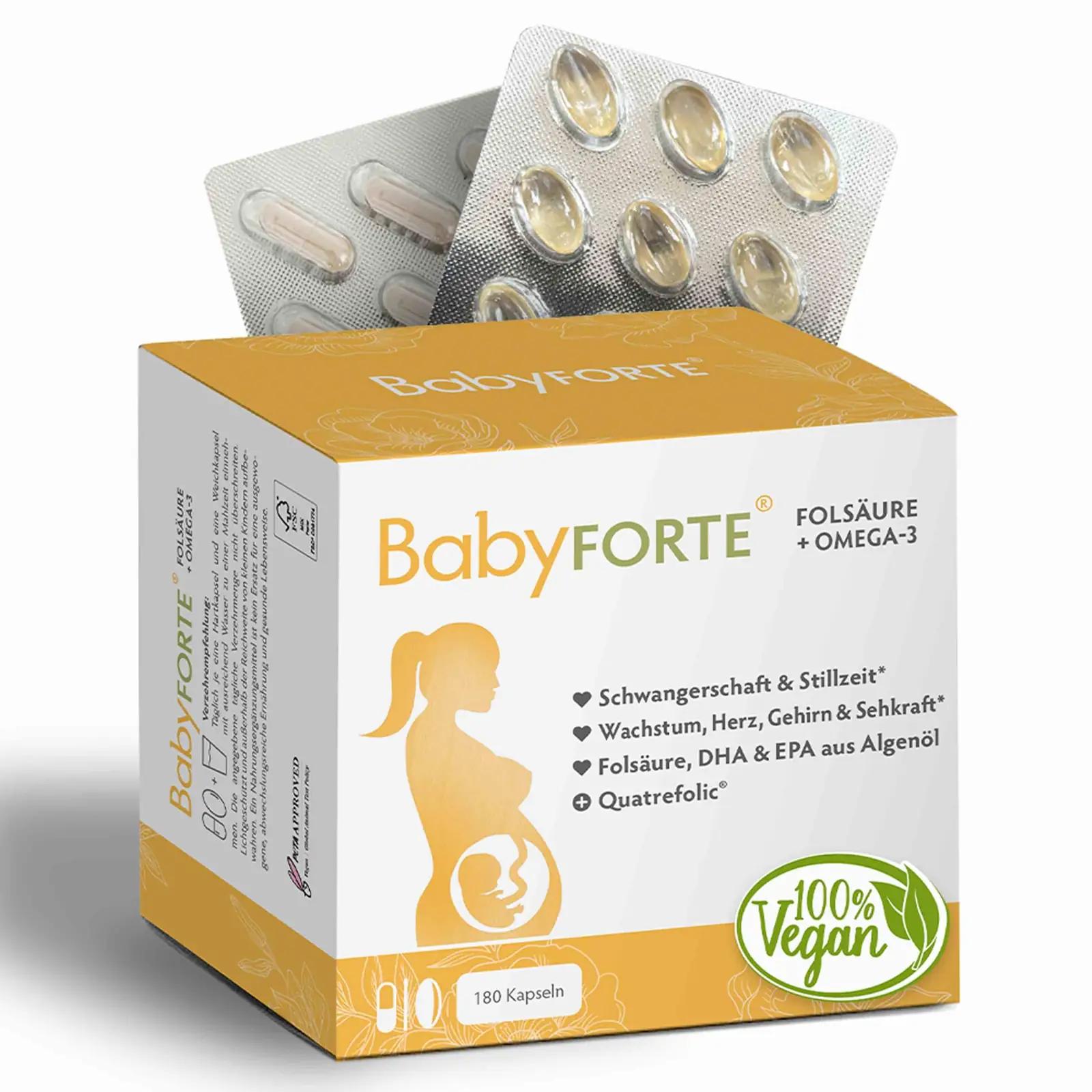 BabyFORTE mineraalid ja toidulisandid – toote esivaade