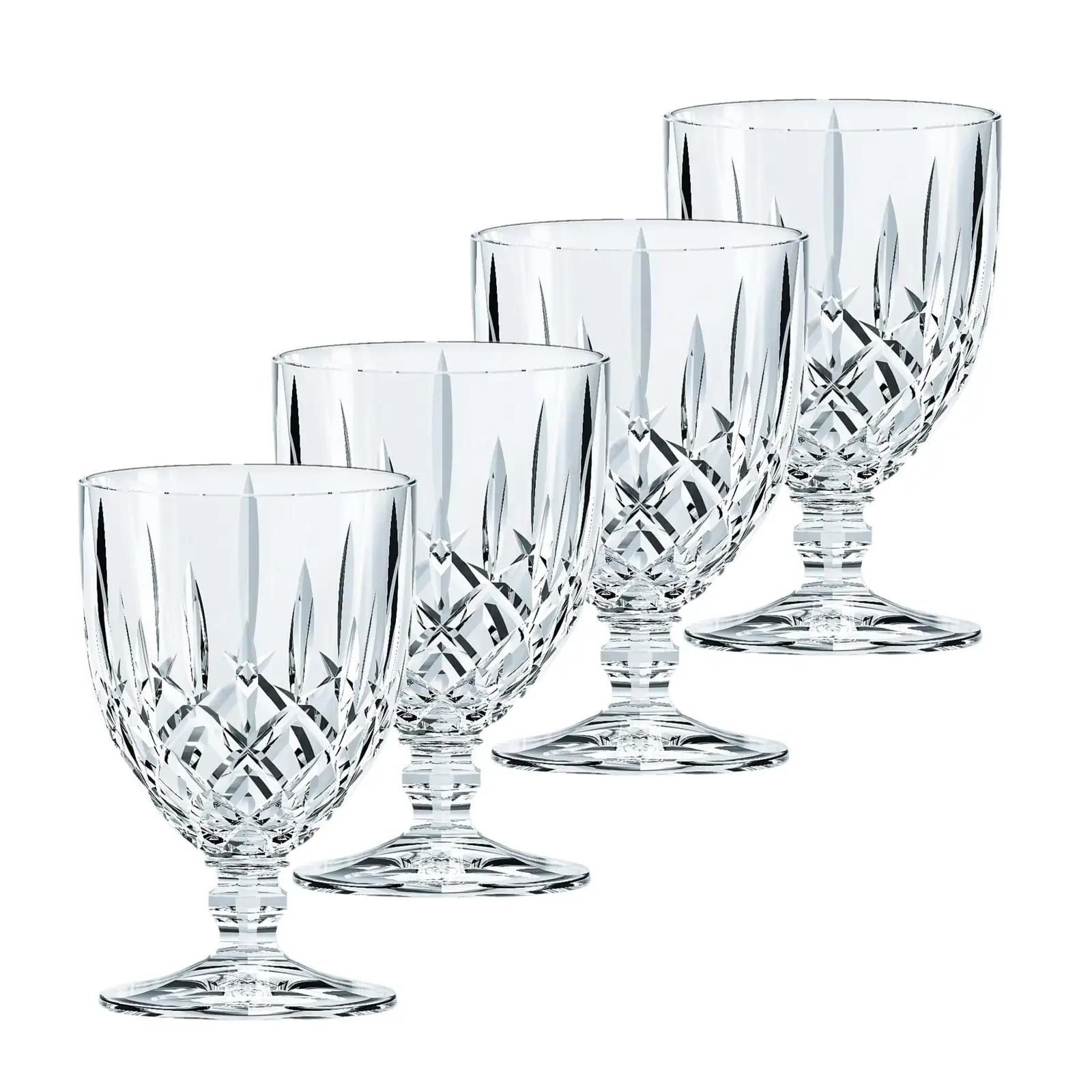 Nachtmann kristallist kelchgläser — elegantne 4-osaline komplekt