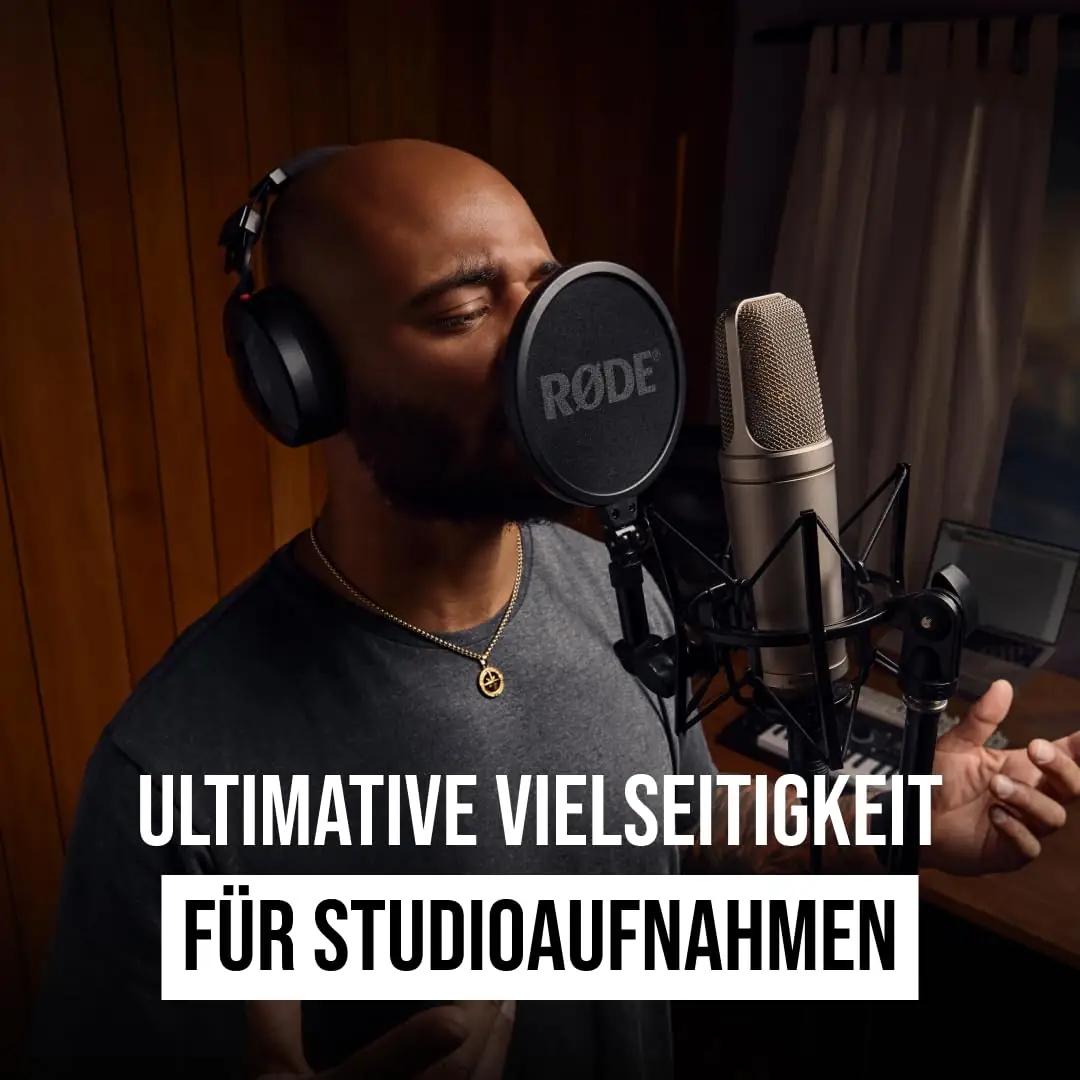 RØDE stuudiomikrofon NT2A-ANNIV – mitmekülgne salvestuseks – kasutusnäide