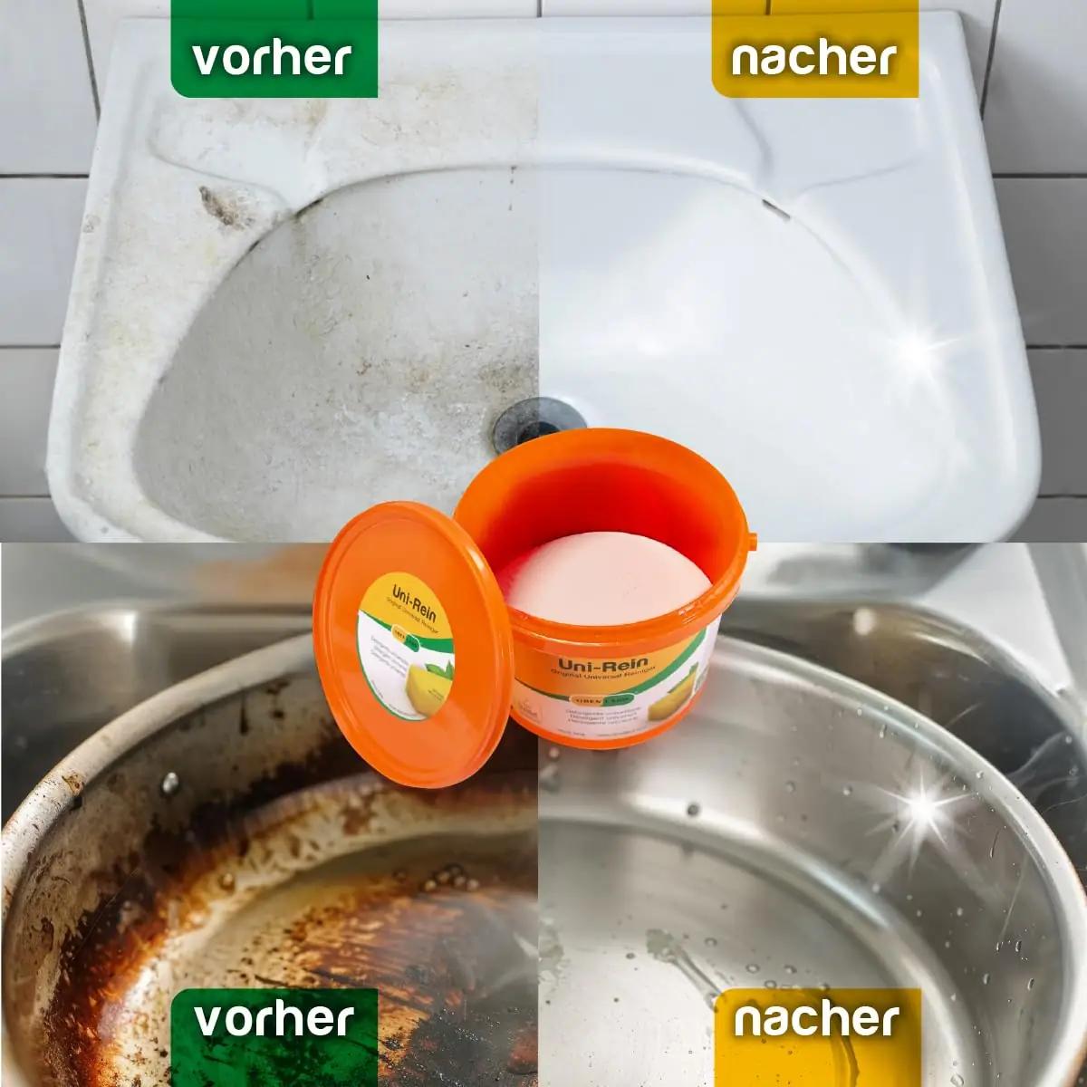Obenland universaalne puhastusvaha 1,5 kg – tugev ja mitmekülgne – pakend ja tarvikud